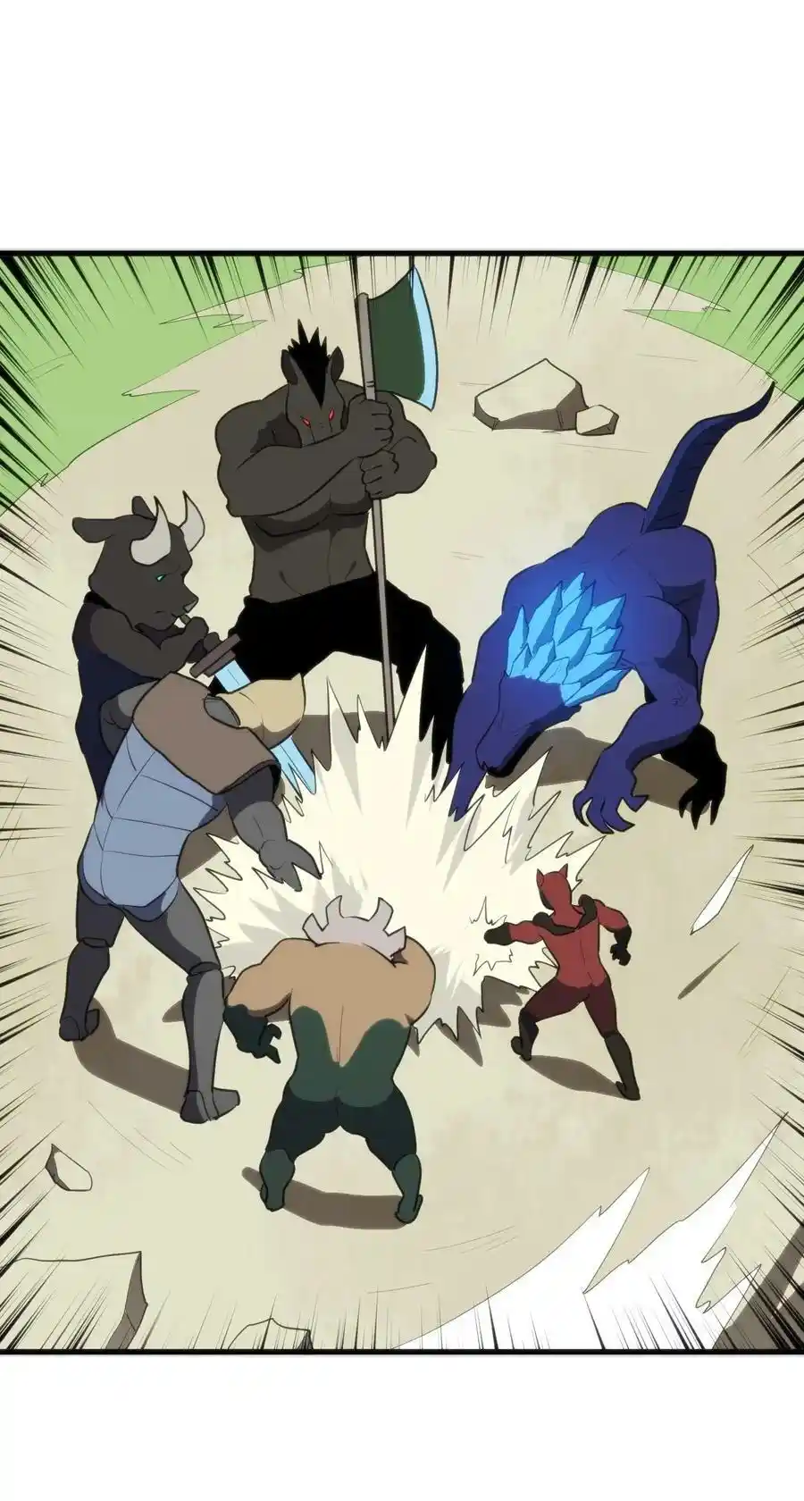 The saintes has a showdown Chapter 245