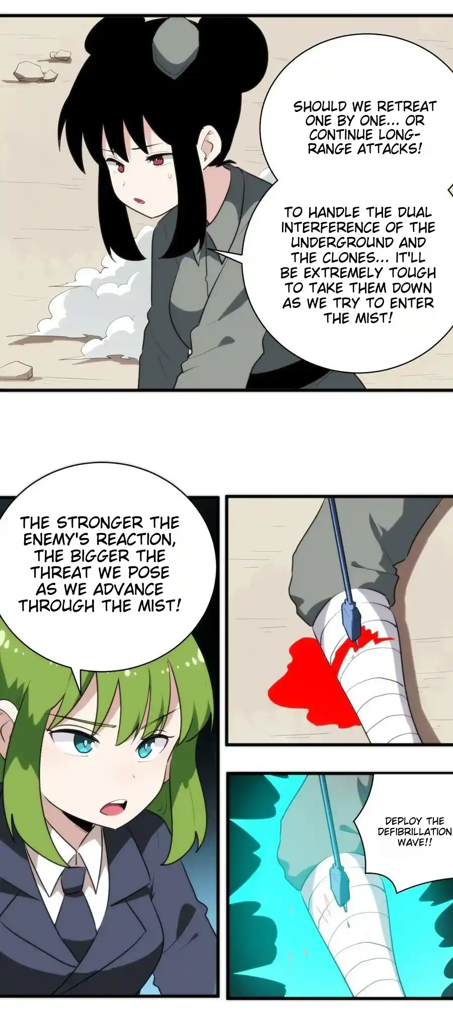 The saintes has a showdown Chapter 248