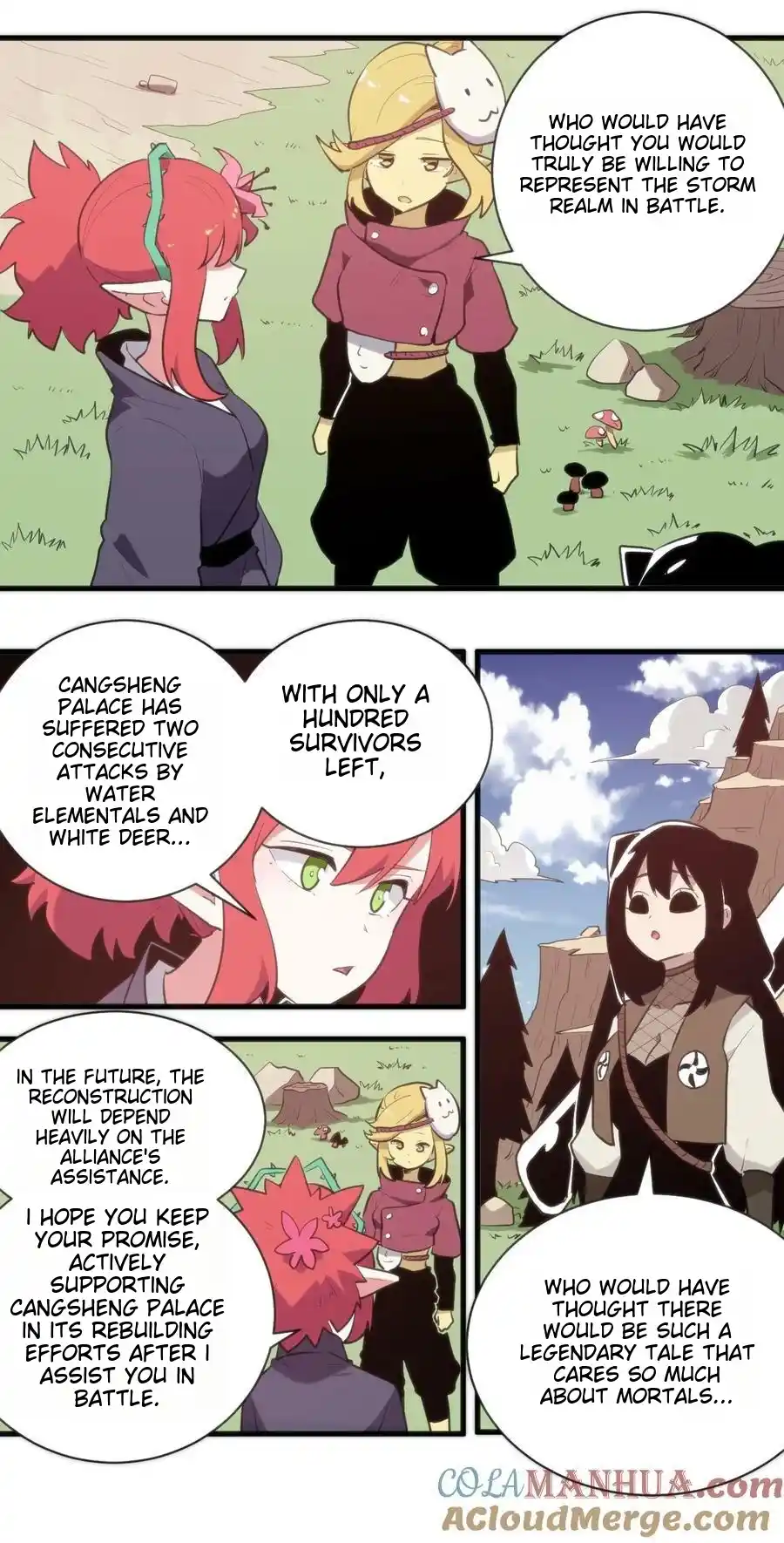 The saintes has a showdown Chapter 249