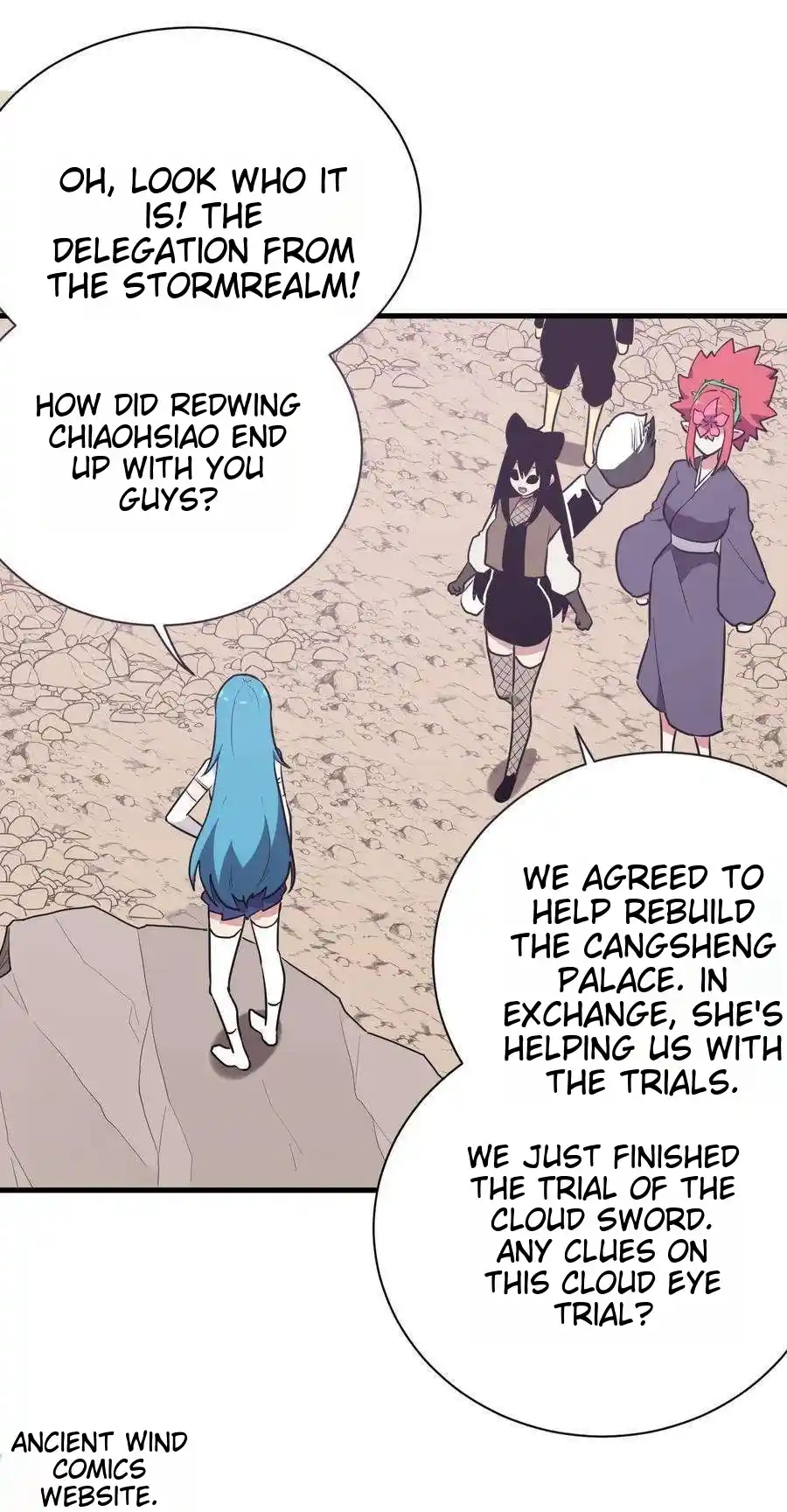 The saintes has a showdown Chapter 253