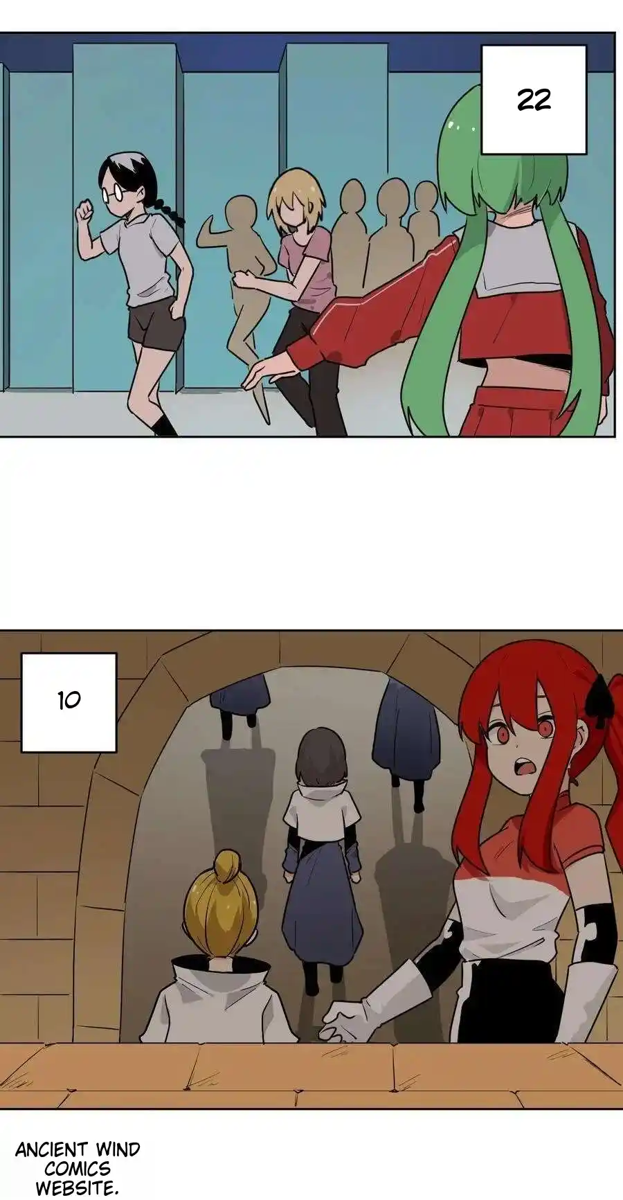 The saintes has a showdown Chapter 286