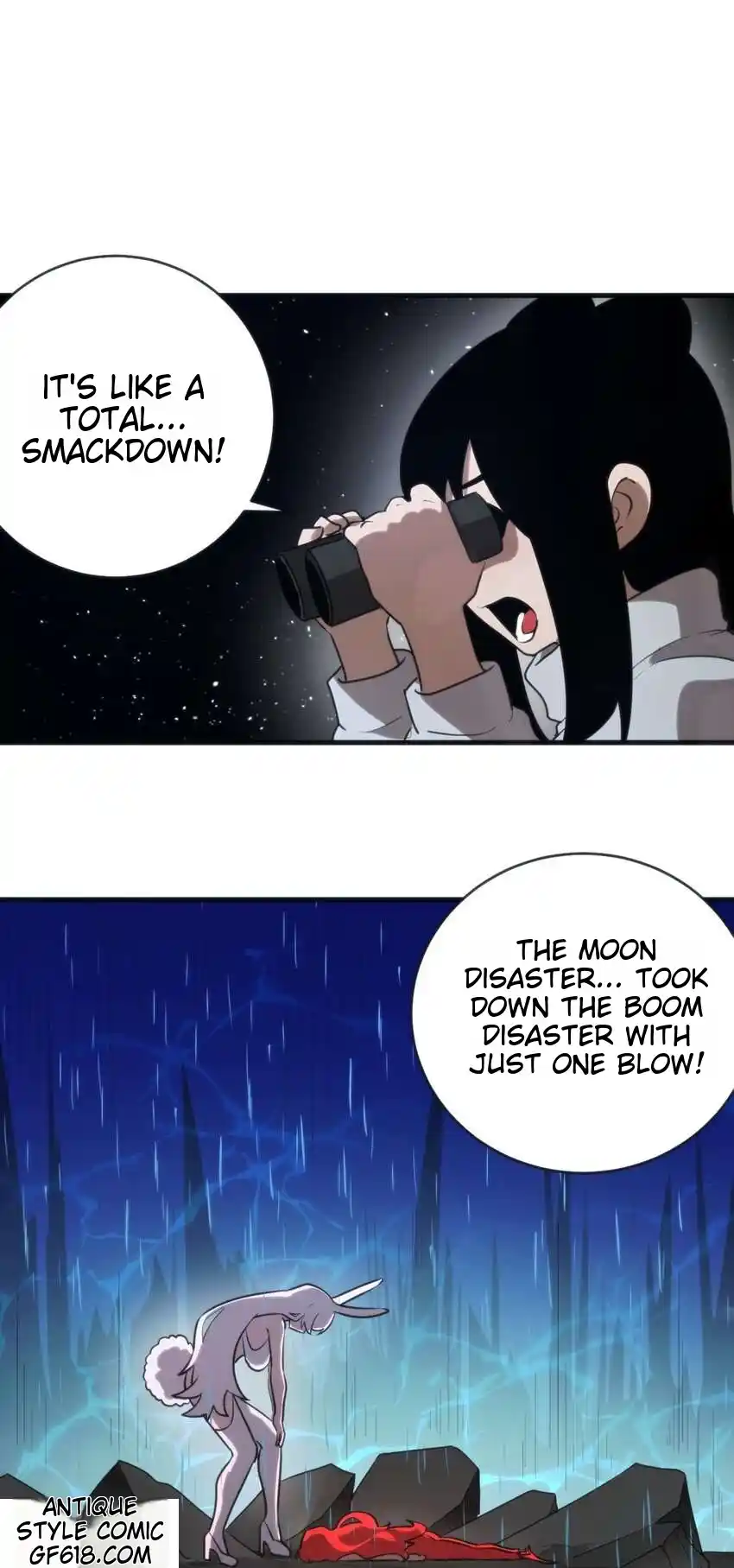 The saintes has a showdown Chapter 296