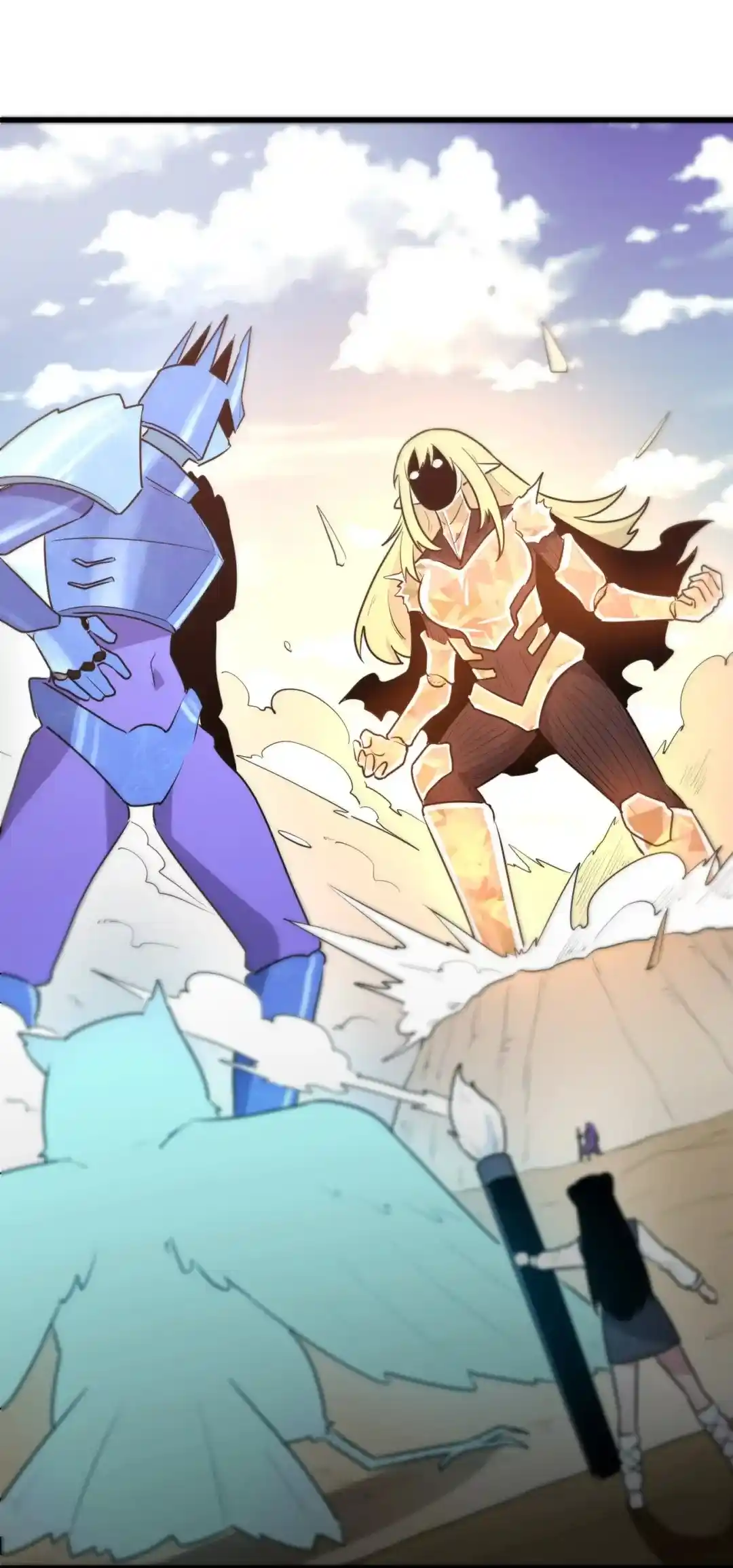 The saintes has a showdown Chapter 308