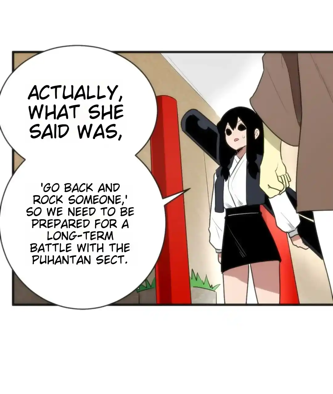 The saintes has a showdown Chapter 310