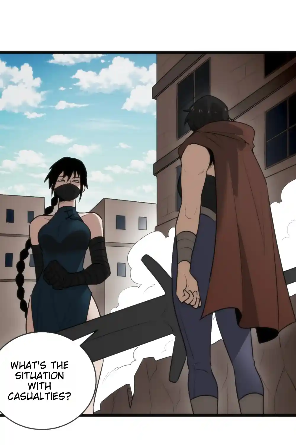 The saintes has a showdown Chapter 319