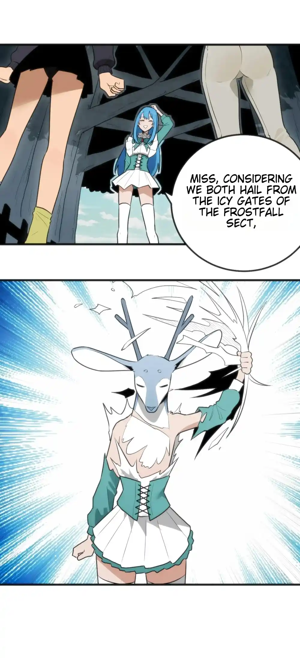 The saintes has a showdown Chapter 326