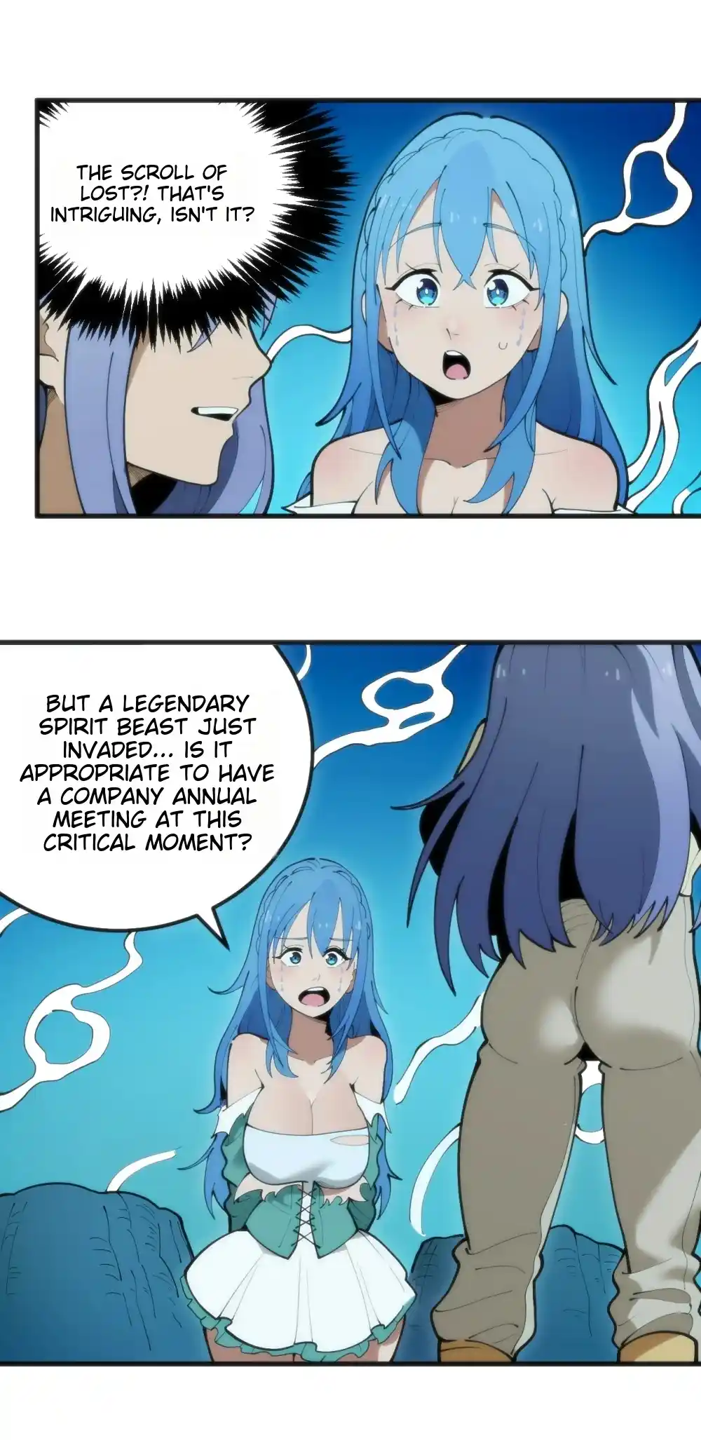 The saintes has a showdown Chapter 327