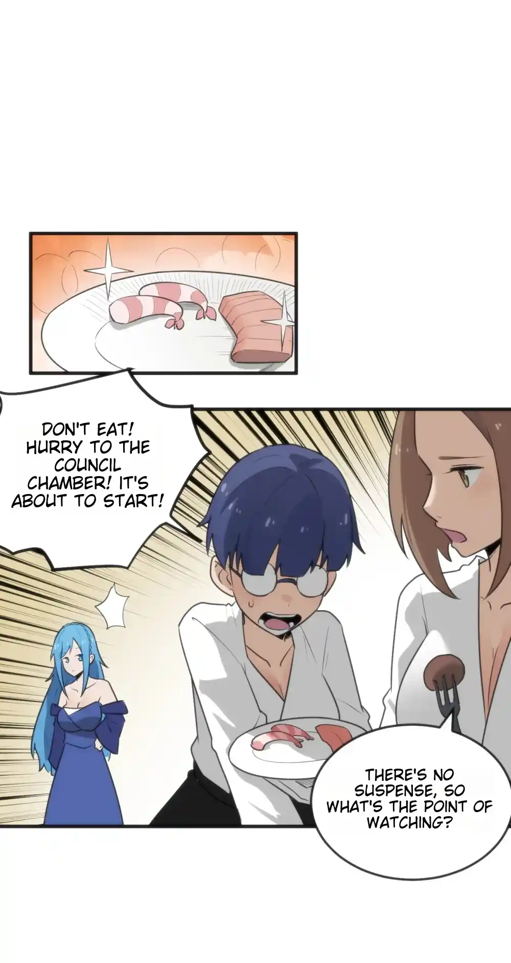 The saintes has a showdown Chapter 329