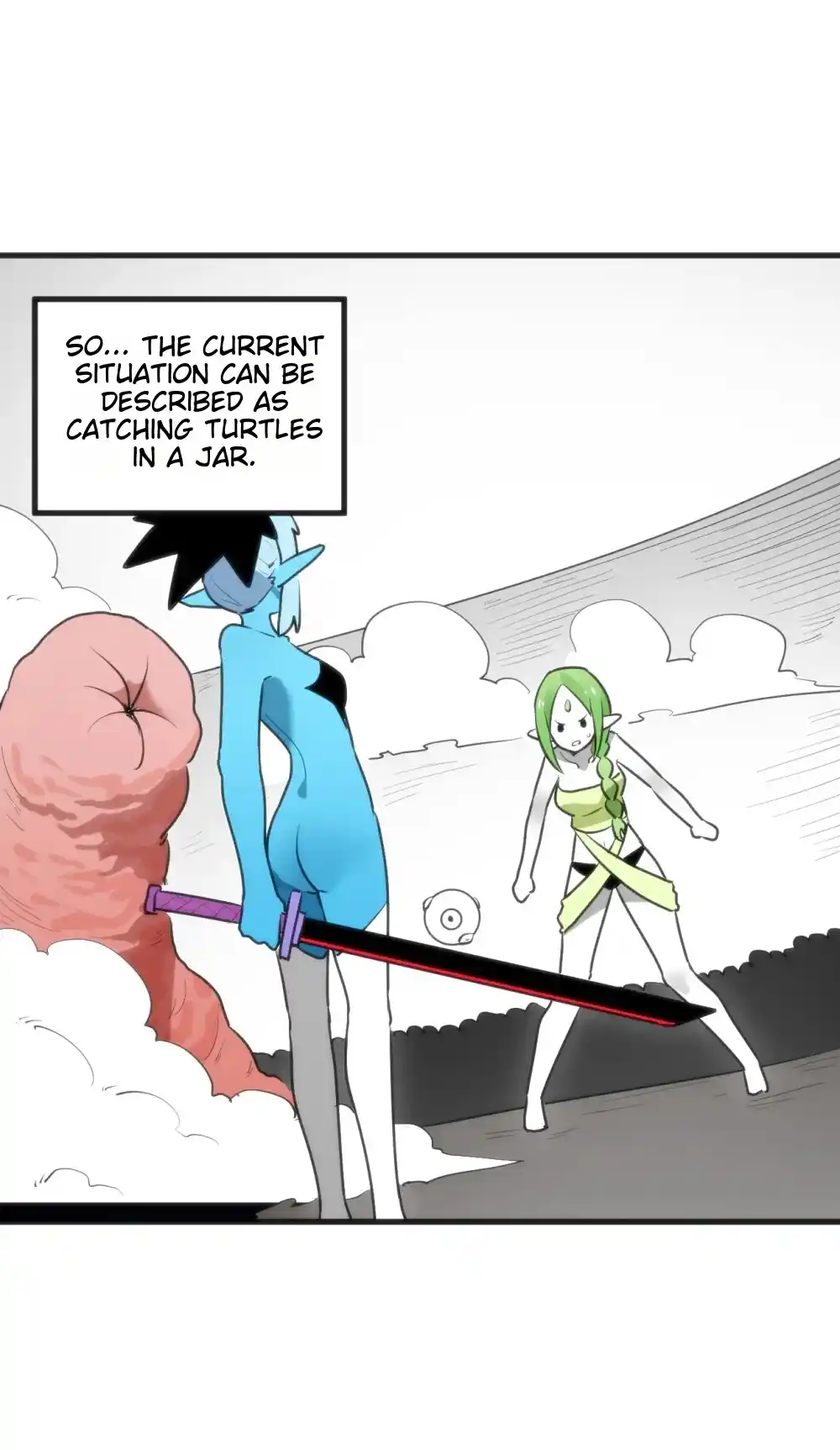 The saintes has a showdown Chapter 336