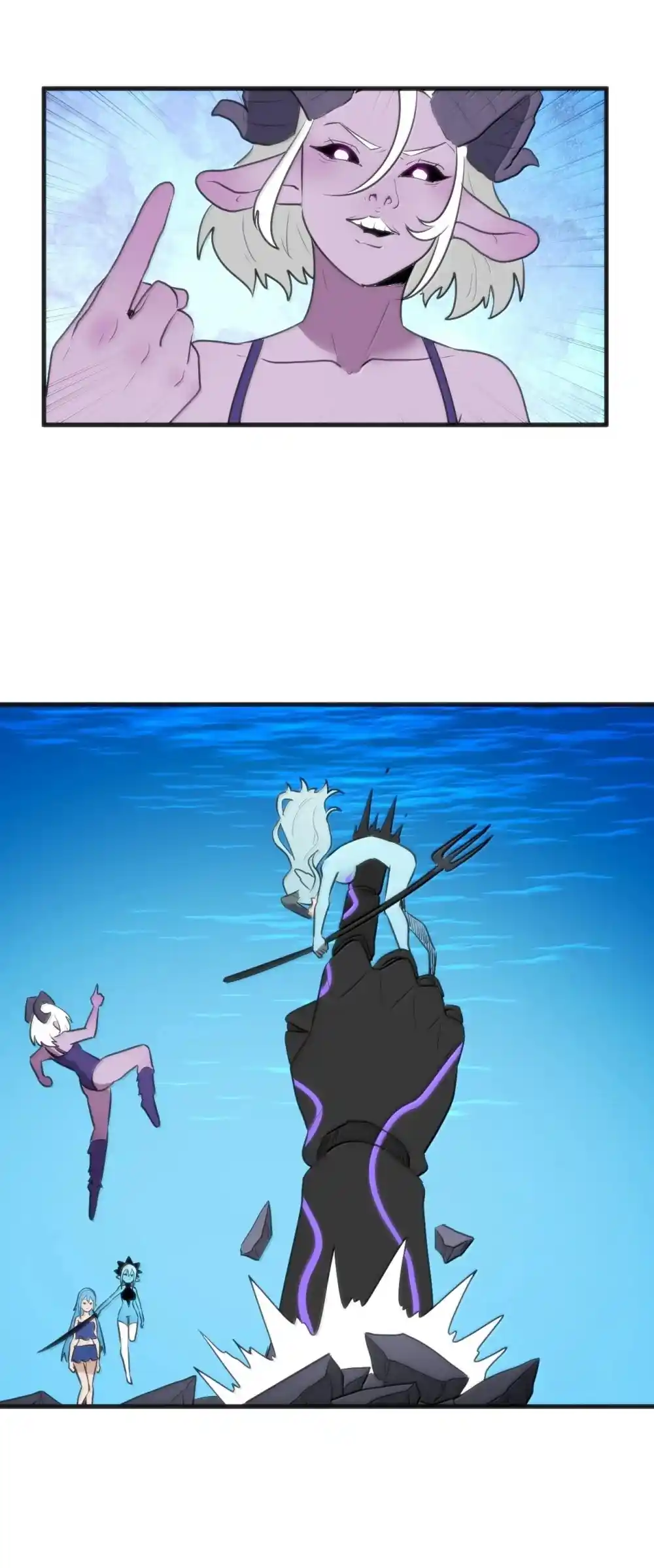 The saintes has a showdown Chapter 343