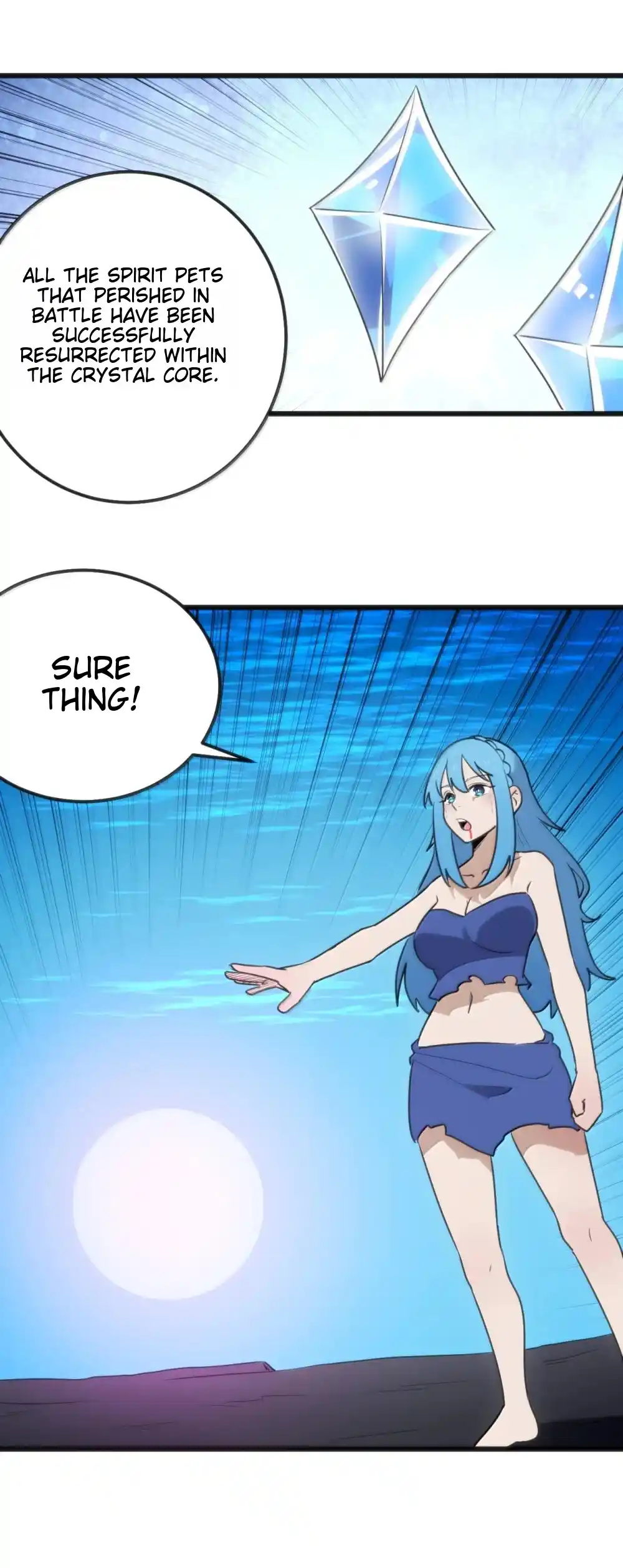 The saintes has a showdown Chapter 345