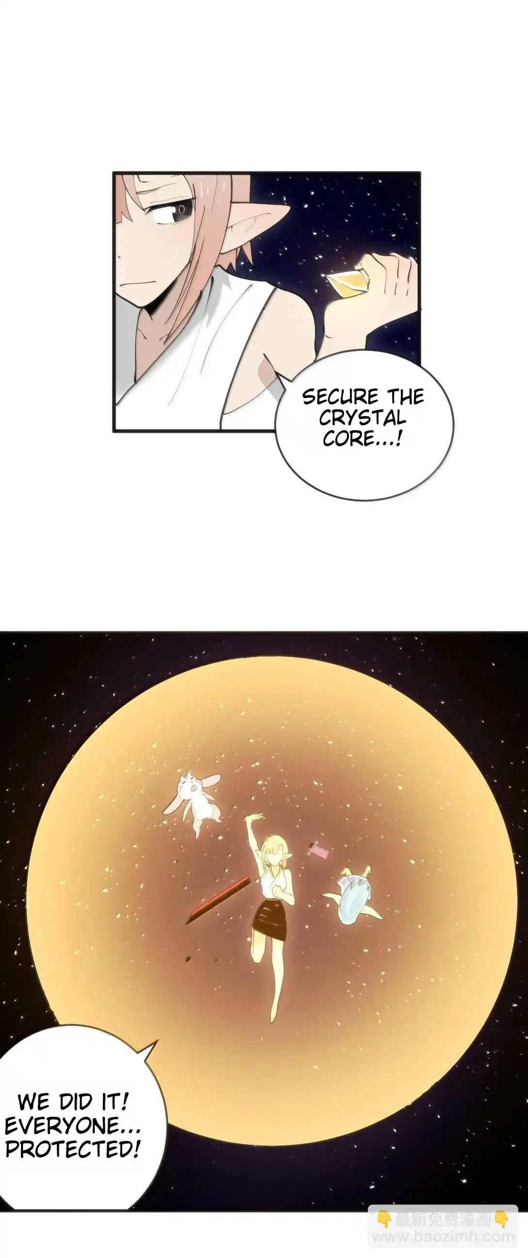 The saintes has a showdown Chapter 347