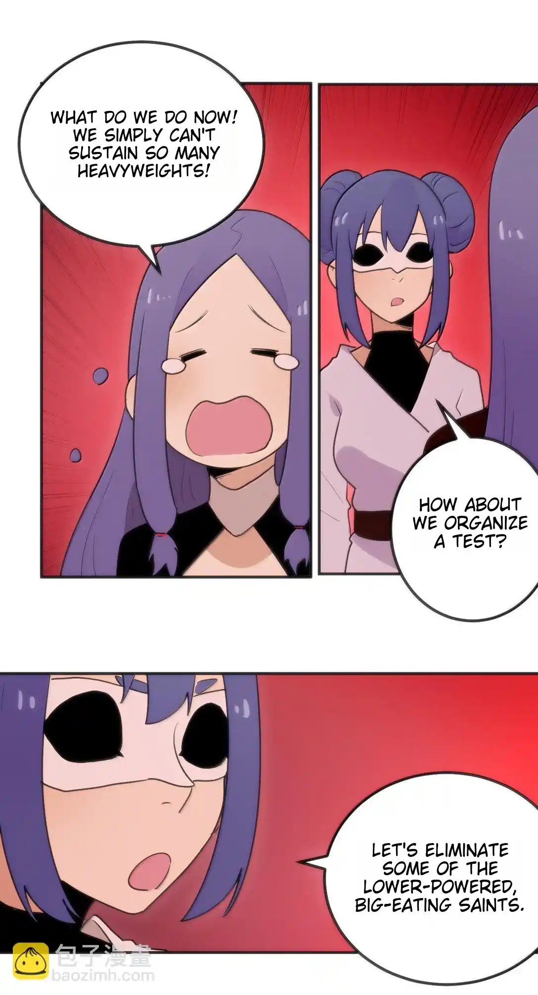 The saintes has a showdown Chapter 350