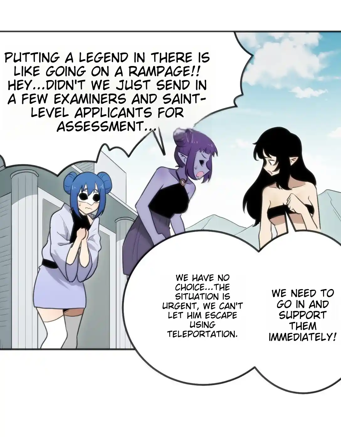 The saintes has a showdown Chapter 352