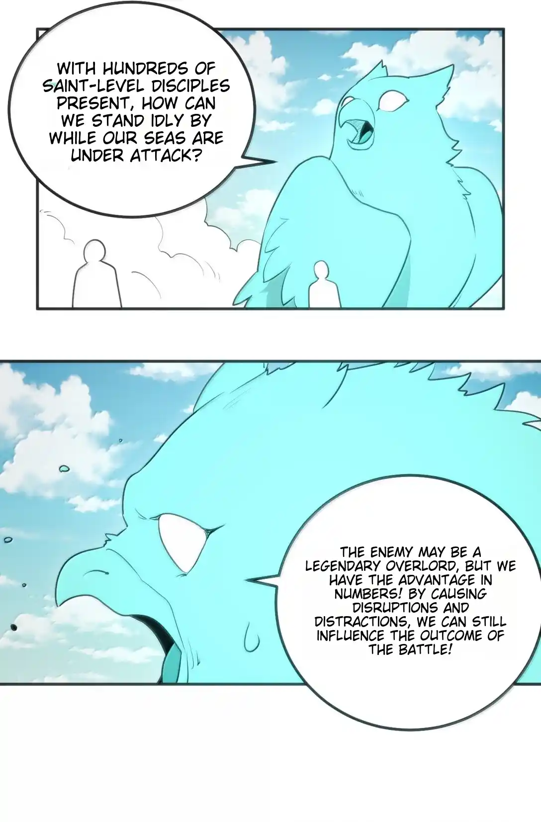 The saintes has a showdown Chapter 353