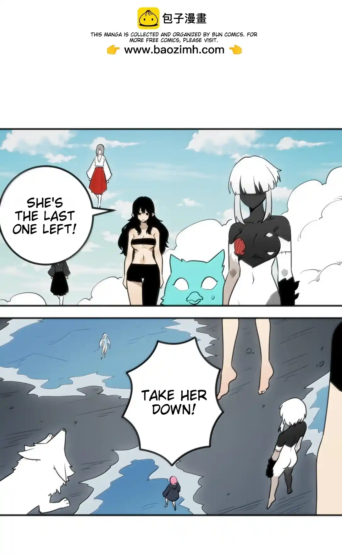 The saintes has a showdown Chapter 354