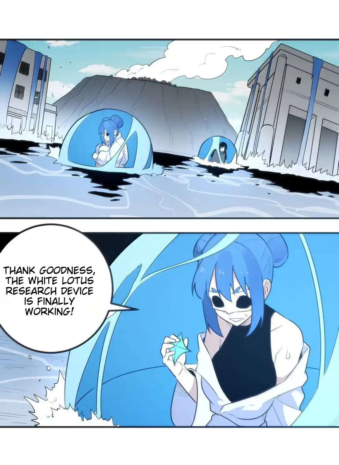 The saintes has a showdown Chapter 354