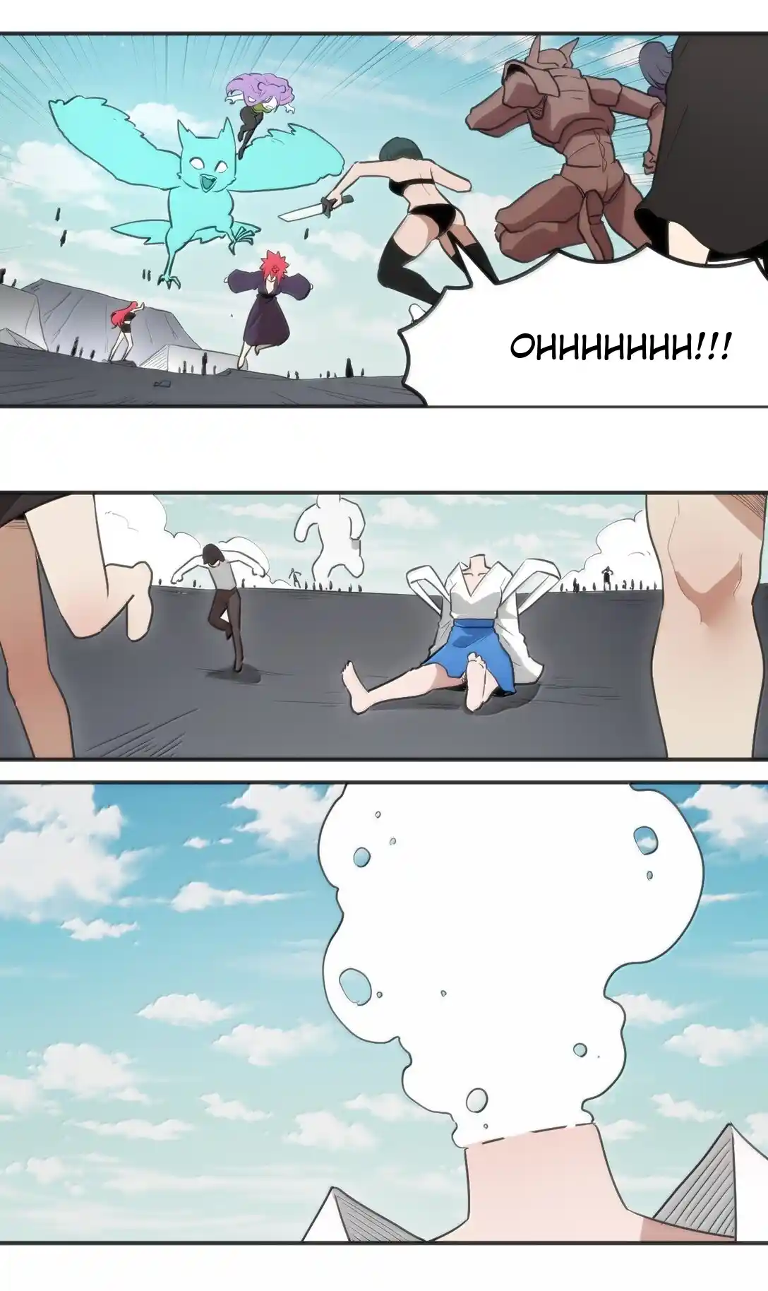 The saintes has a showdown Chapter 354