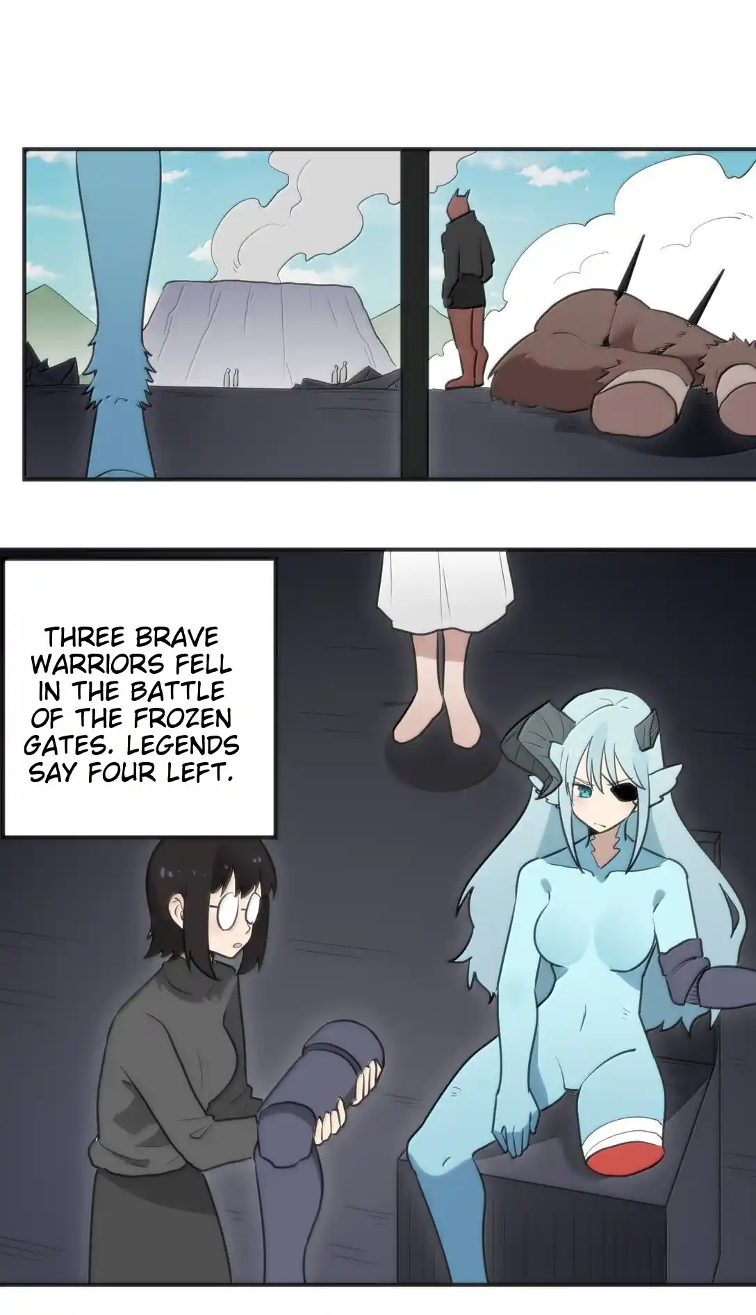 The saintes has a showdown Chapter 354