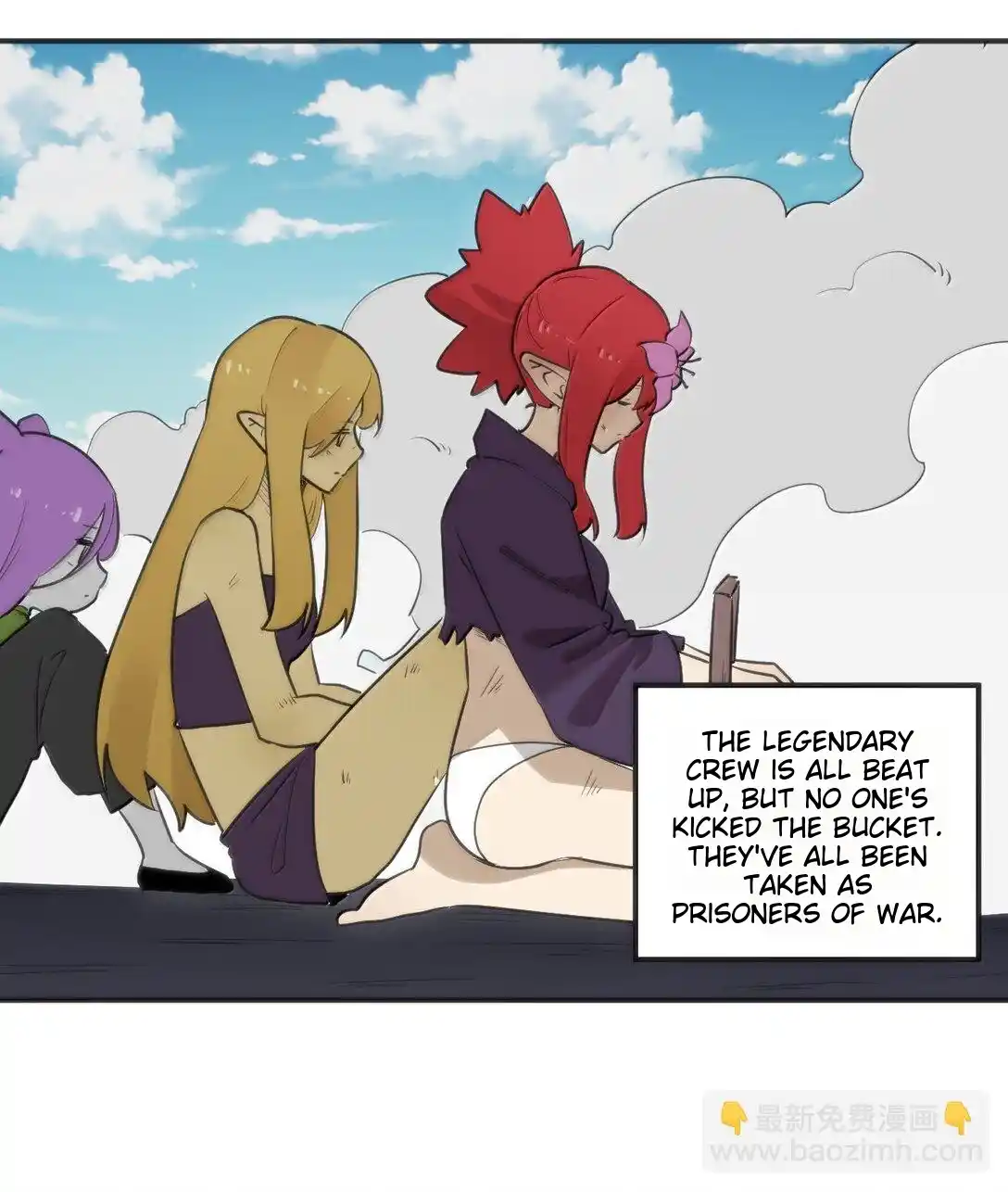 The saintes has a showdown Chapter 354