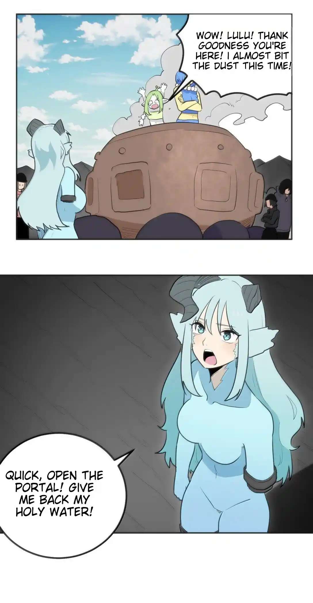 The saintes has a showdown Chapter 357