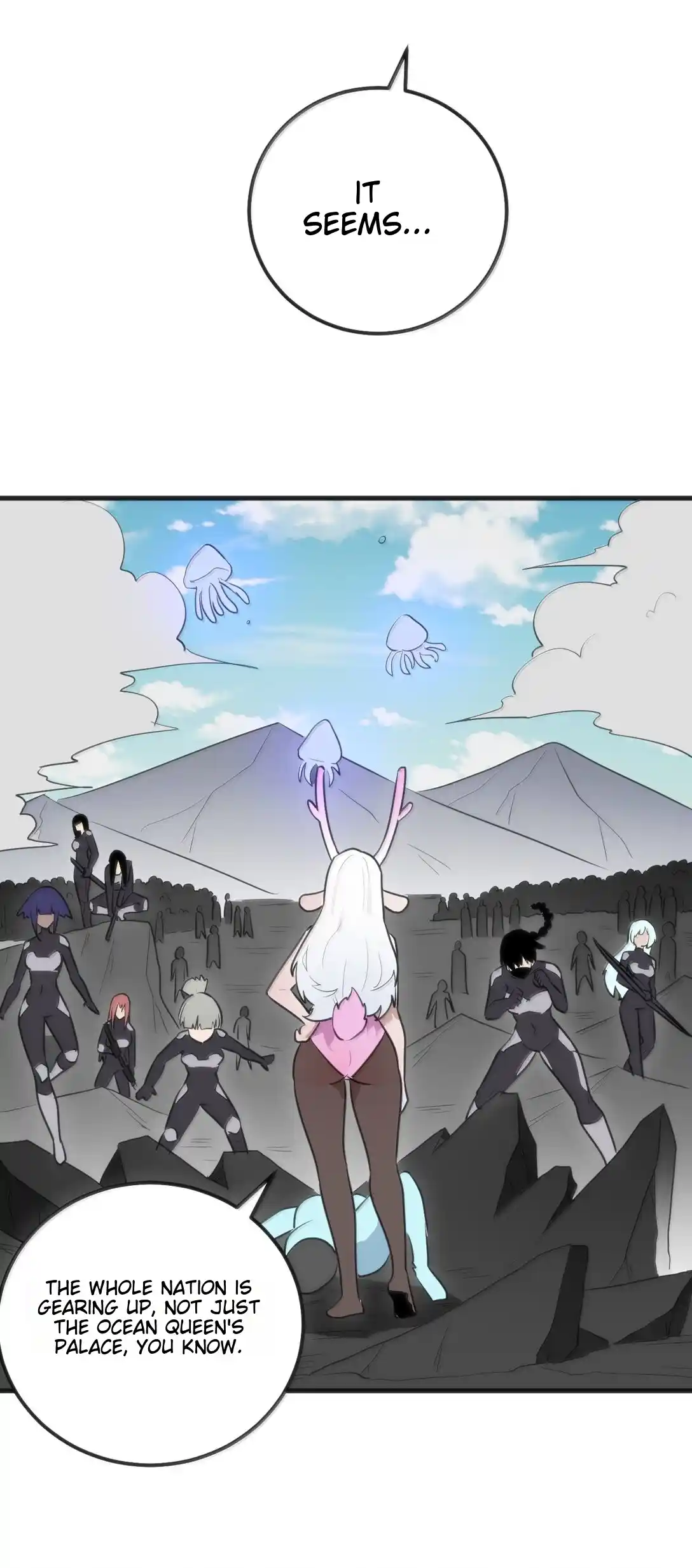 The saintes has a showdown Chapter 358