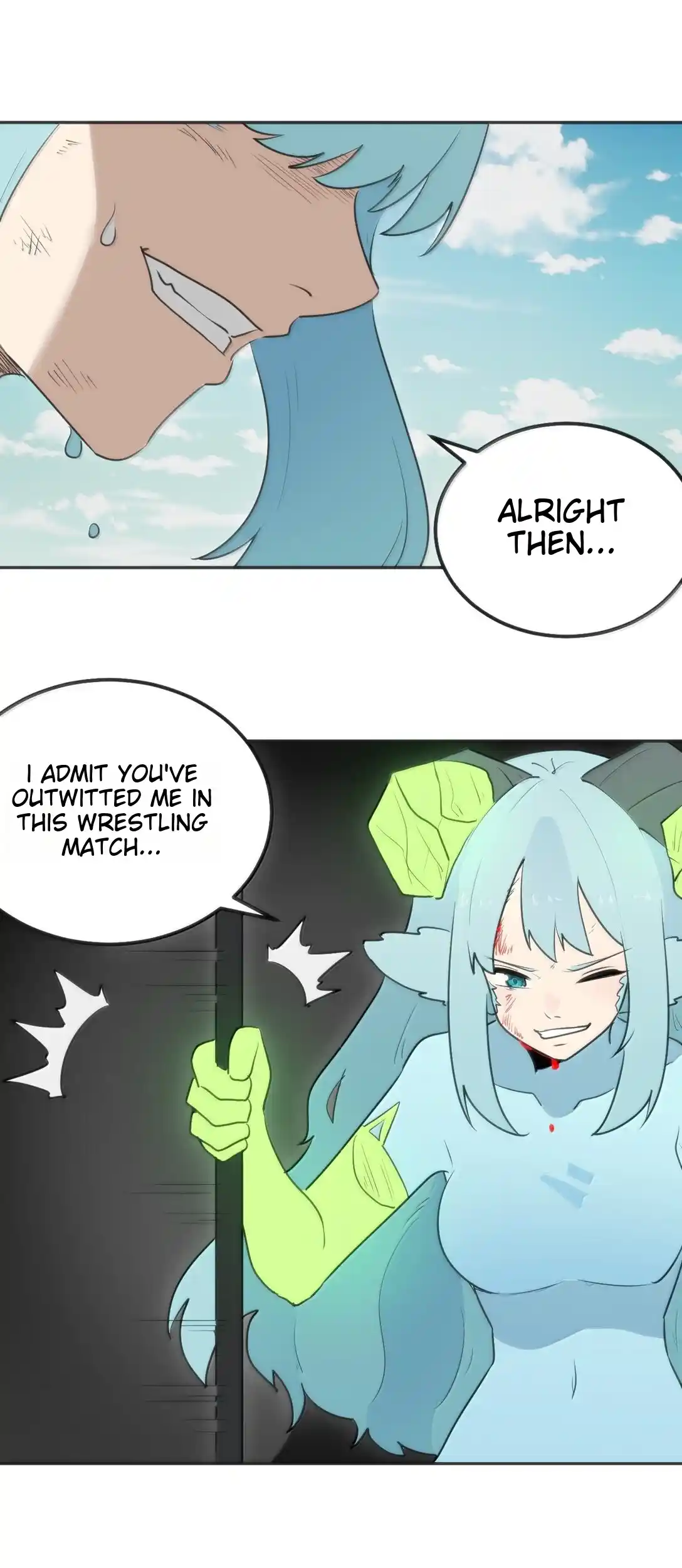 The saintes has a showdown Chapter 358