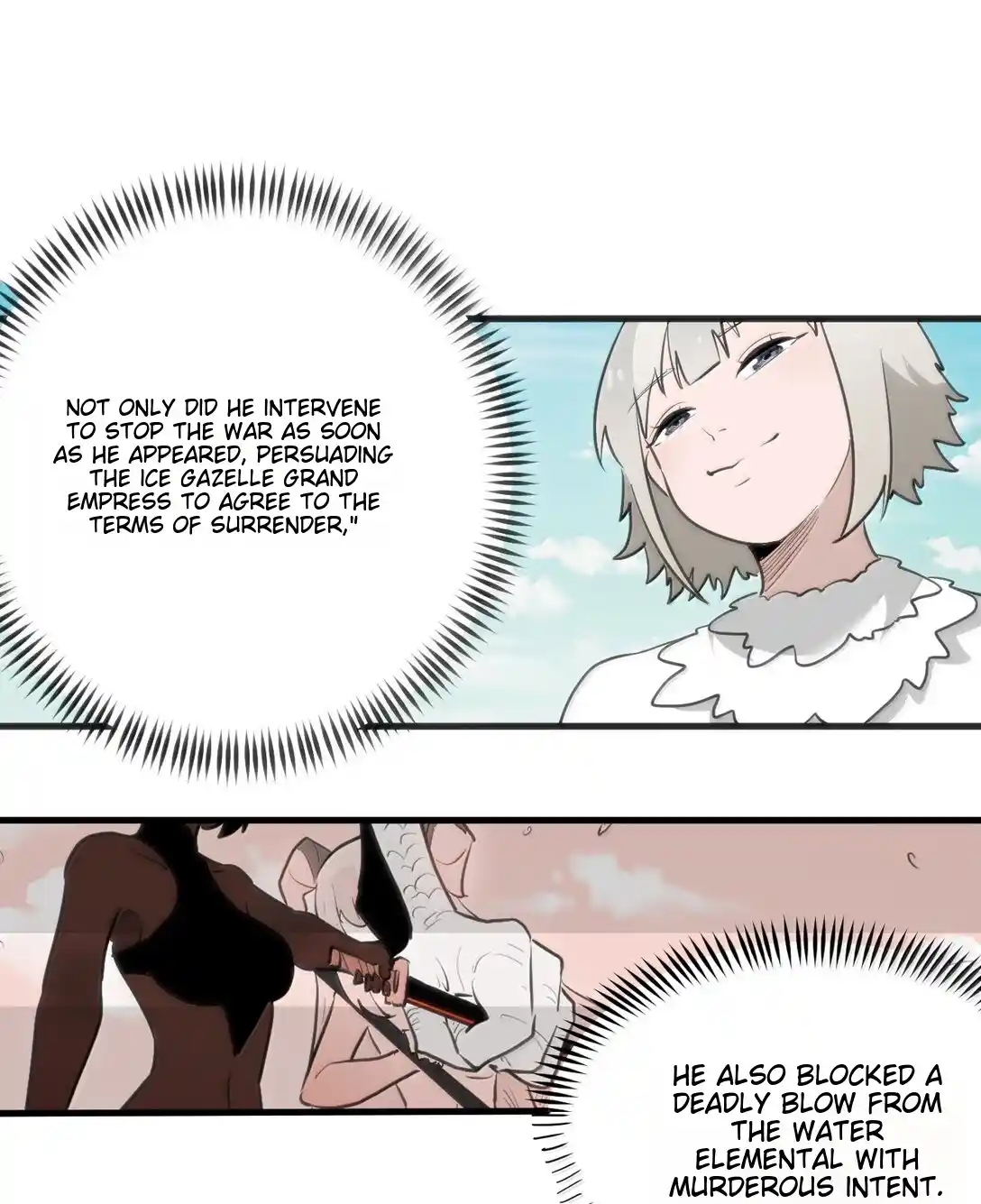 The saintes has a showdown Chapter 361