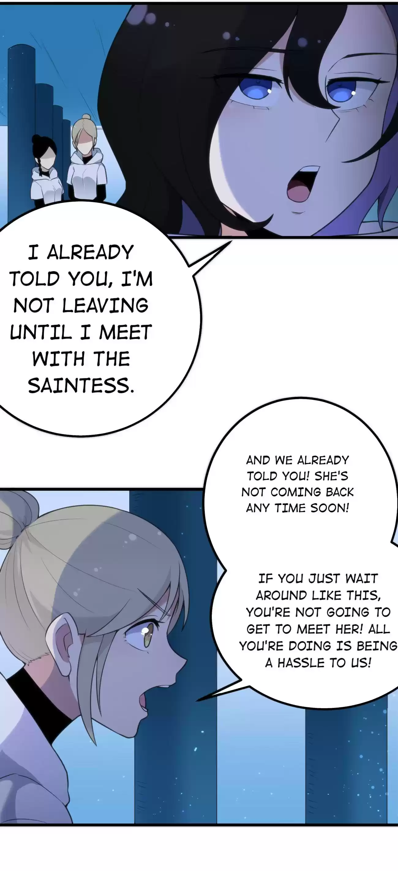 The Saintess Has a Showdown 4 The Saintess's Escape