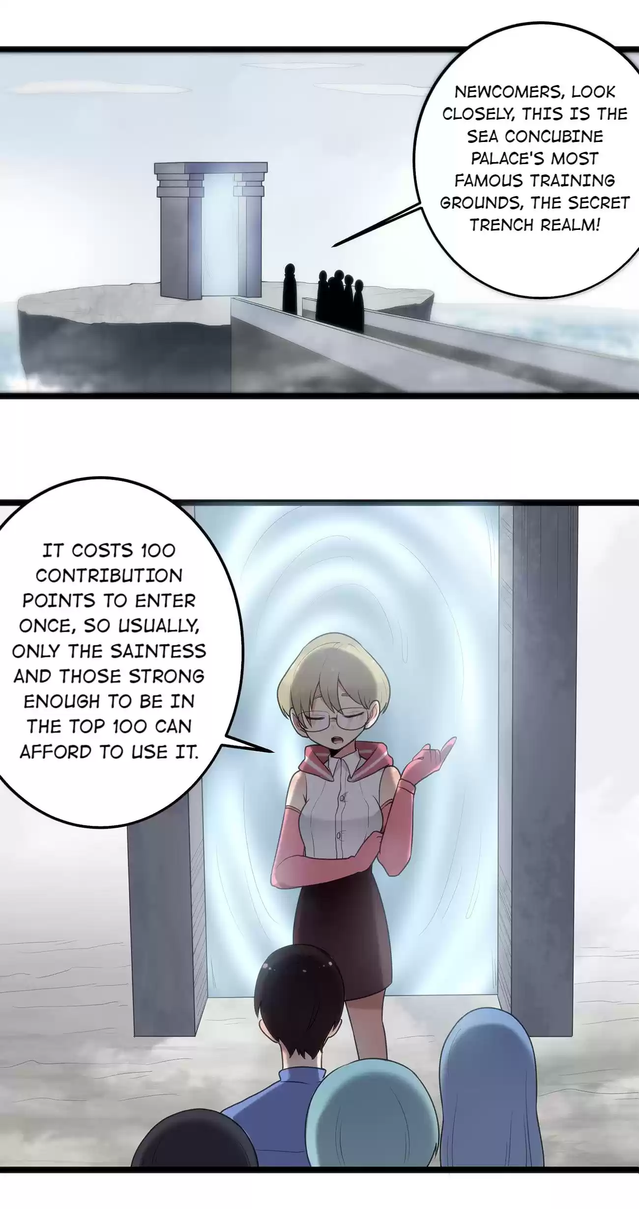 The Saintess Has a Showdown 8.2 Secret Trench Realm