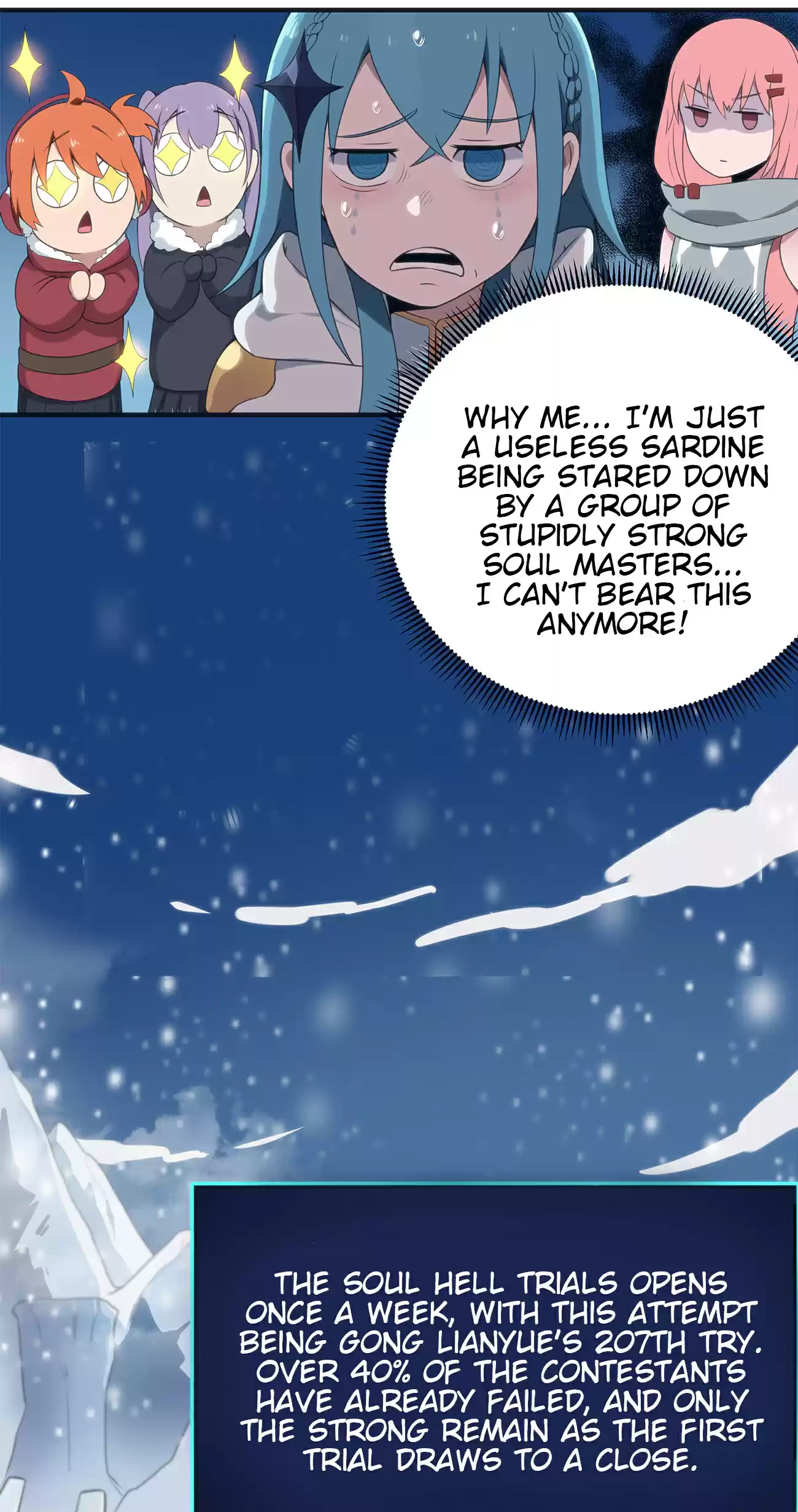 The Saintess has a Showdown Ch. 2 Soul Hell Trial