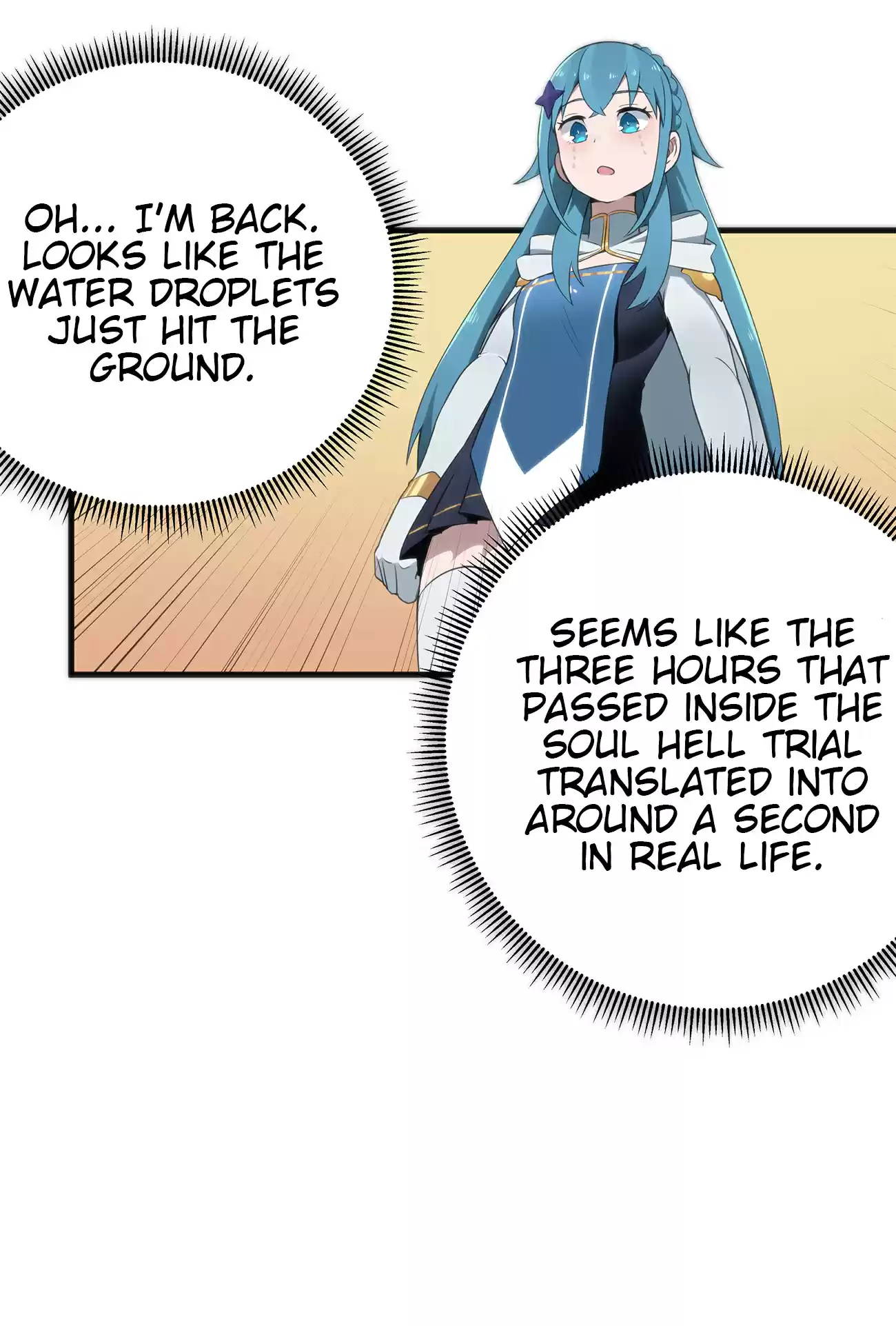 The Saintess has a Showdown Ch. 2 Soul Hell Trial