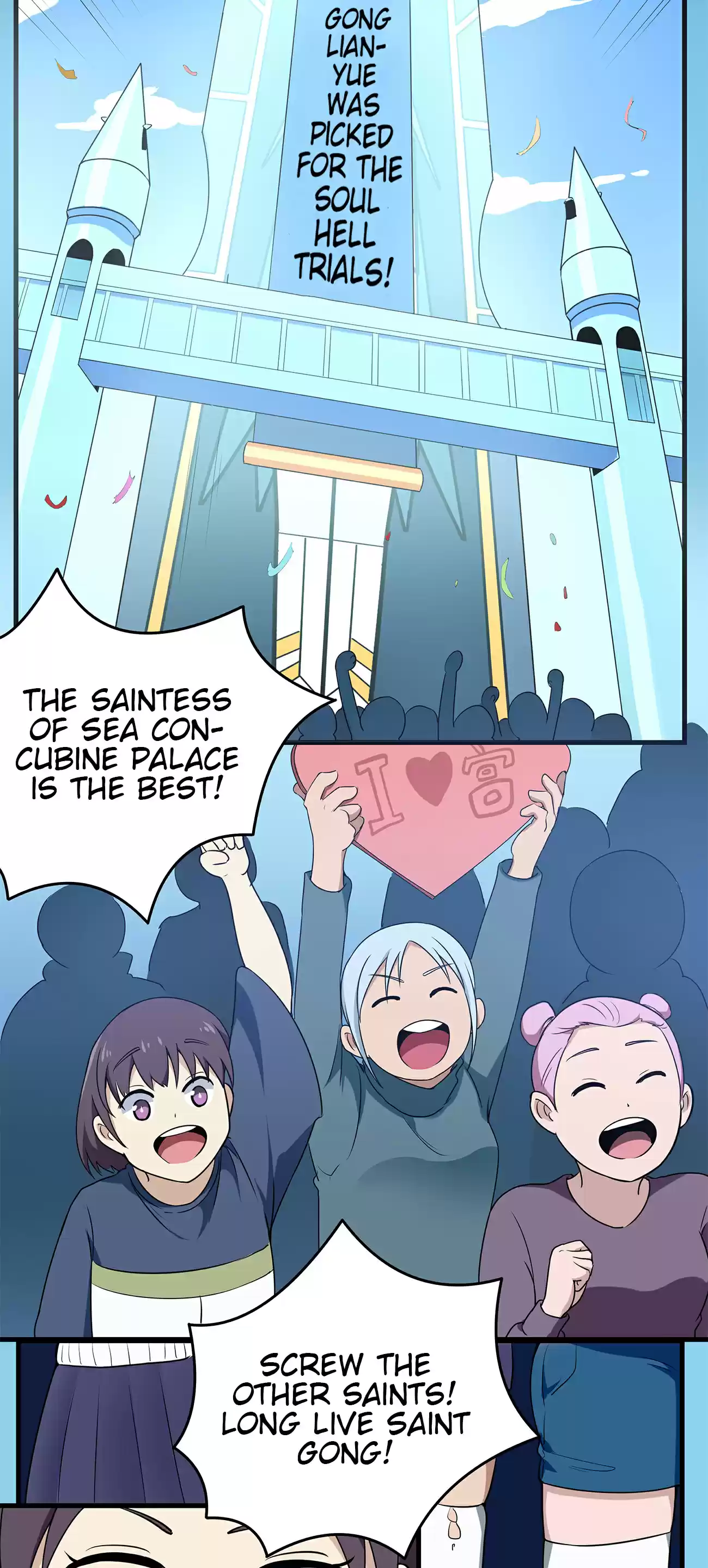 The Saintess has a Showdown Ch. 2 Soul Hell Trial