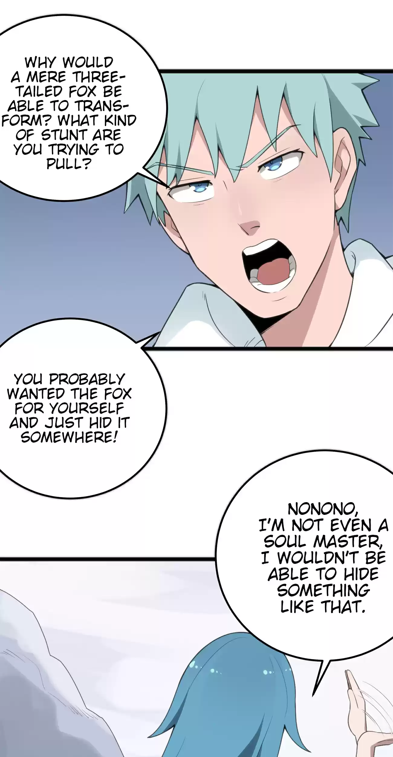 The Saintess has a Showdown Ch. 3 Pink Three Tailed Fox