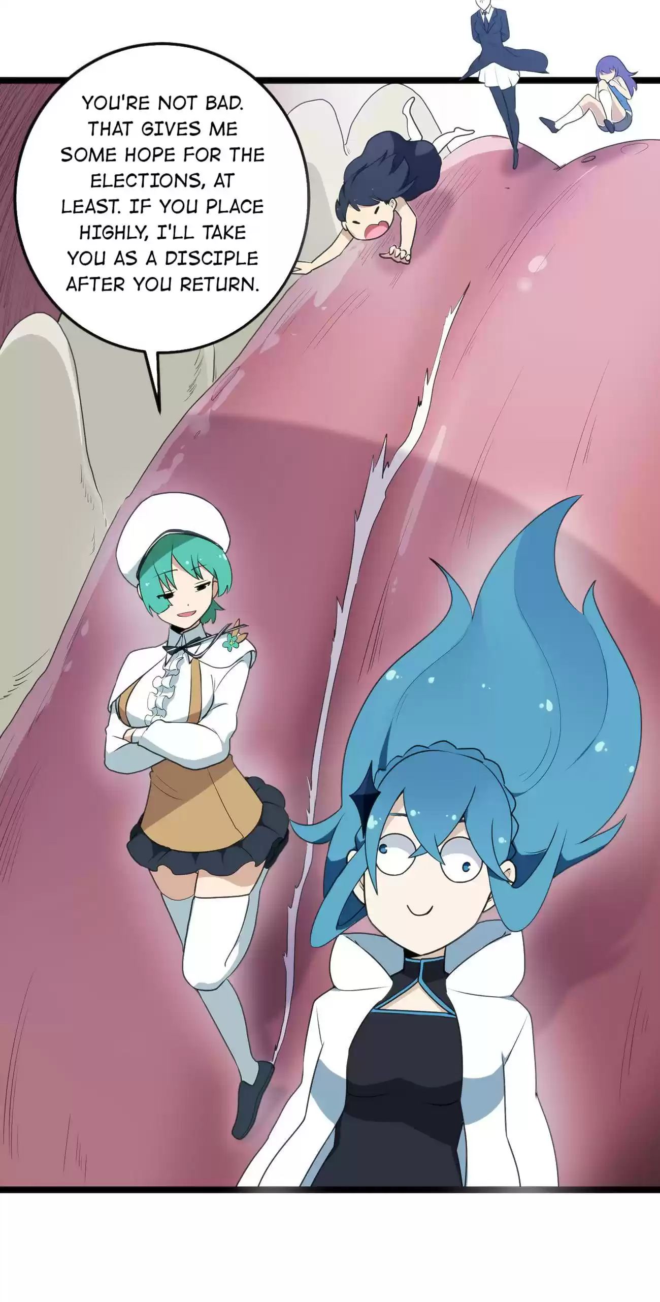 The Saintess Has A Showdown Chapter 11.1