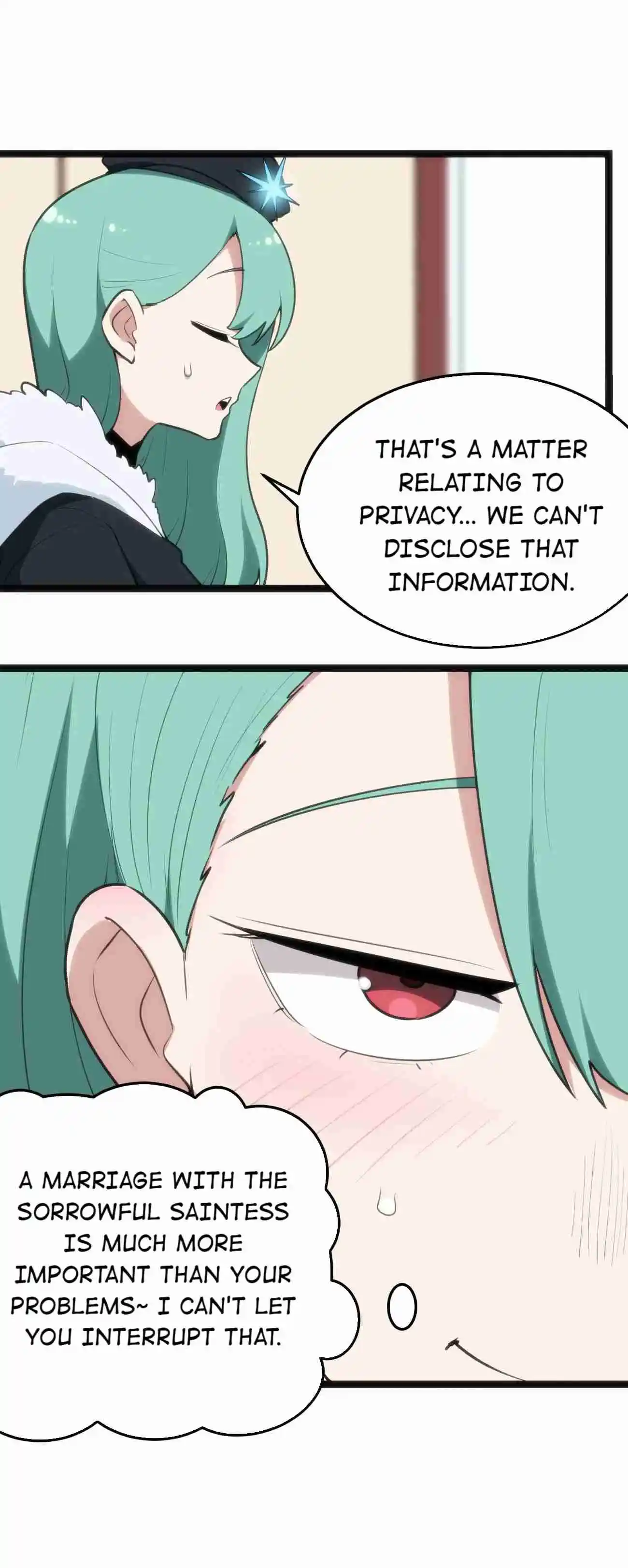 The Saintess has a Showdown Chapter 116