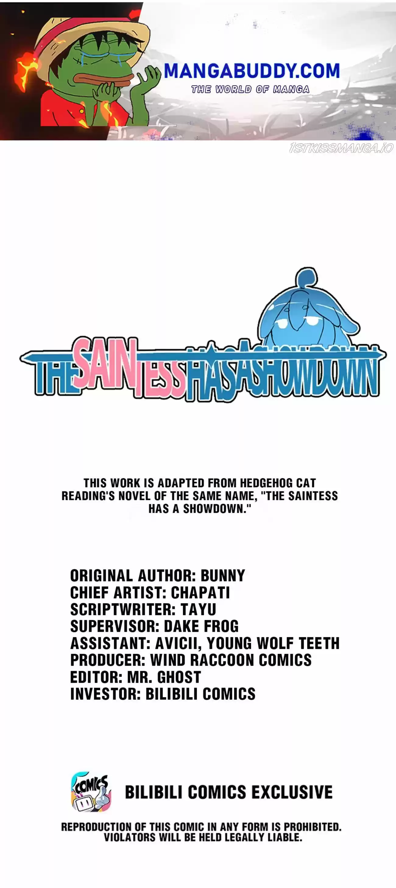 The Saintess Has A Showdown Chapter 21