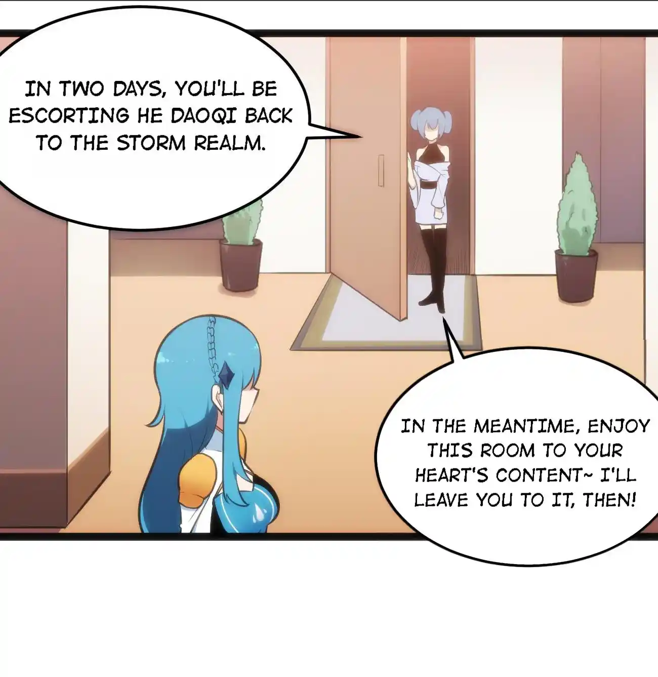 The Saintess Has A Showdown Chapter 55