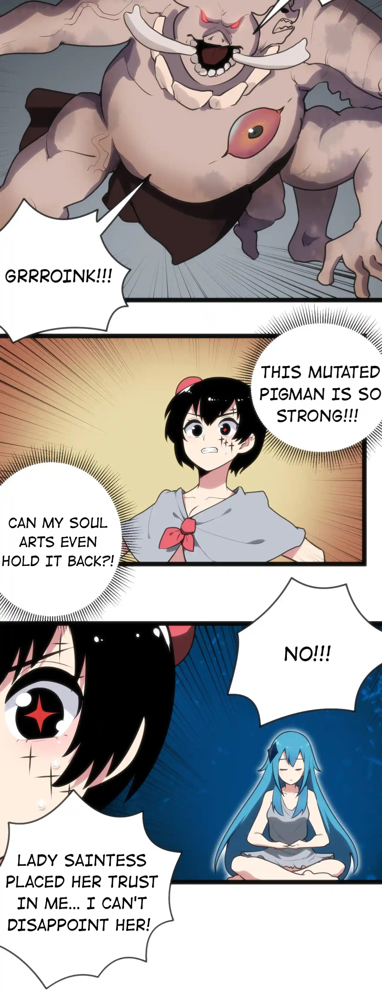 The Saintess Has A Showdown Chapter 69