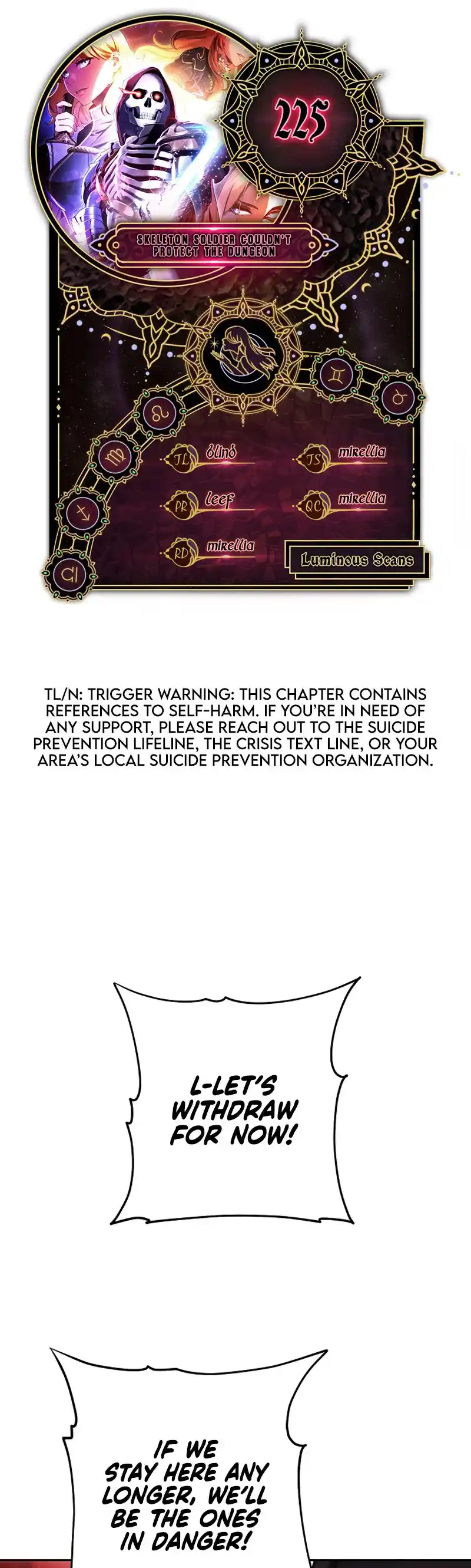 The Skeleton Soldier Failed to Defend the Dungeon 225