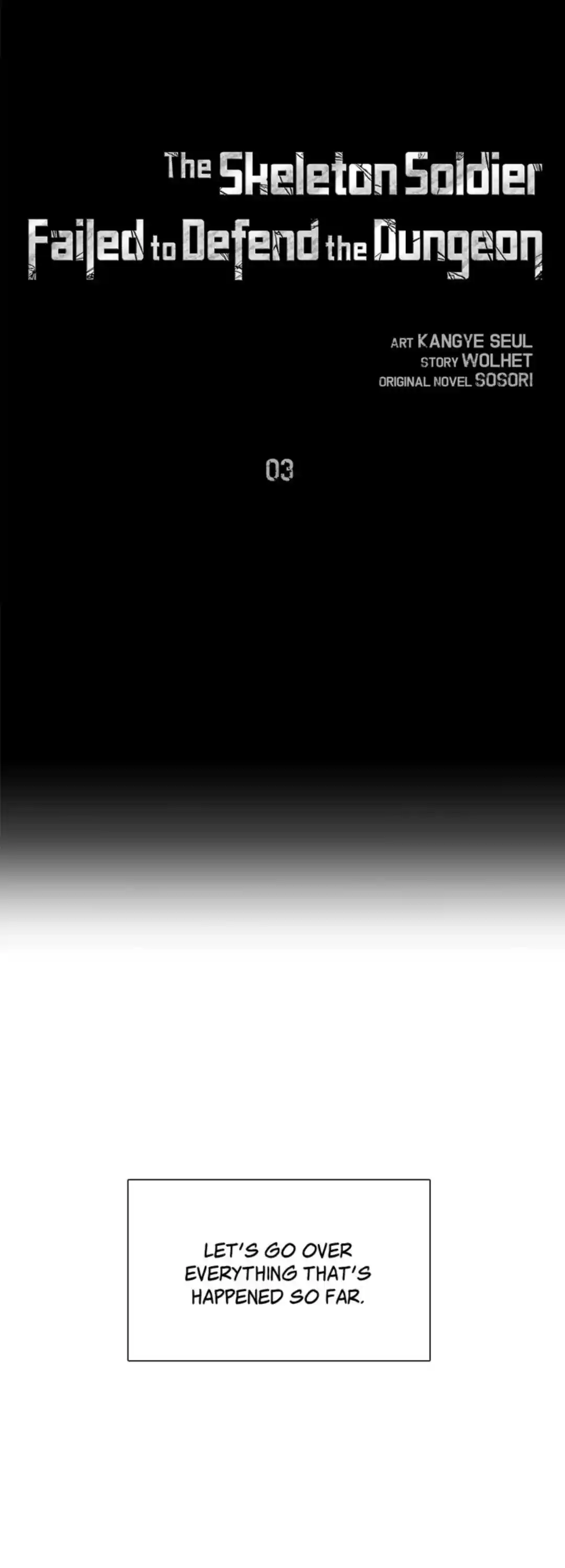 The Skeleton Soldier Failed To Defend The Dungeon Chapter 3