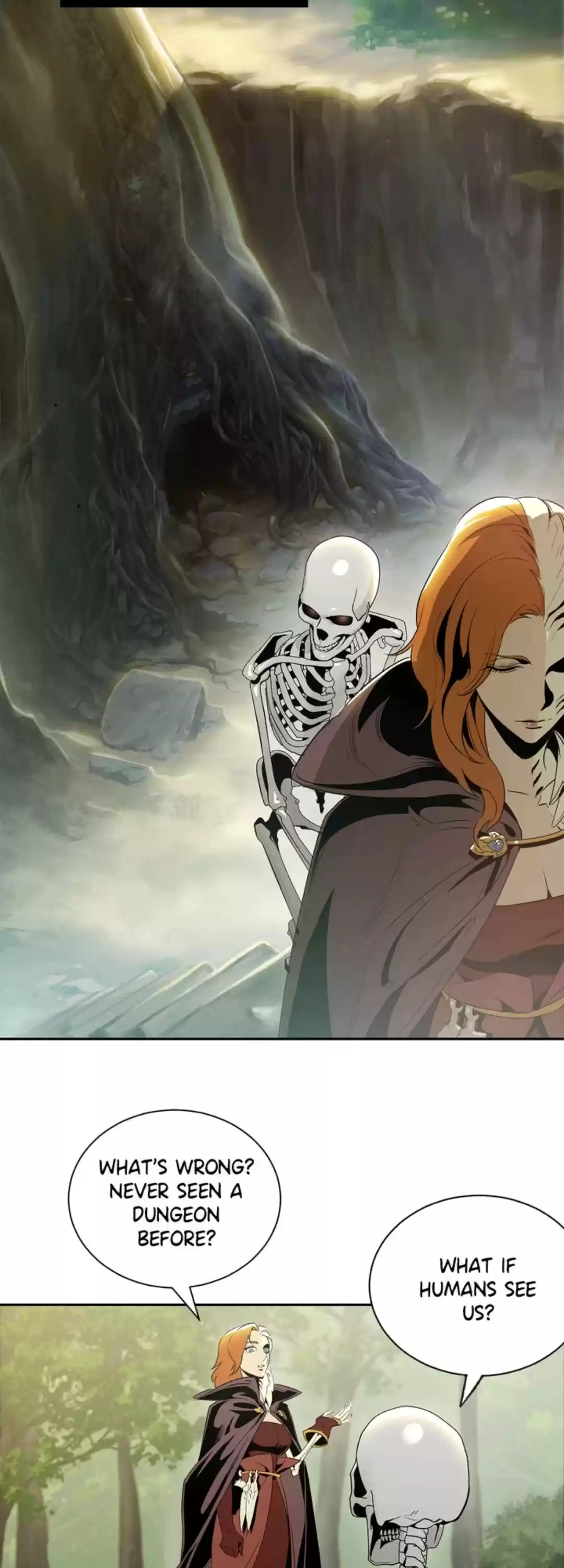 The Skeleton Soldier Failed To Defend The Dungeon Chapter 50