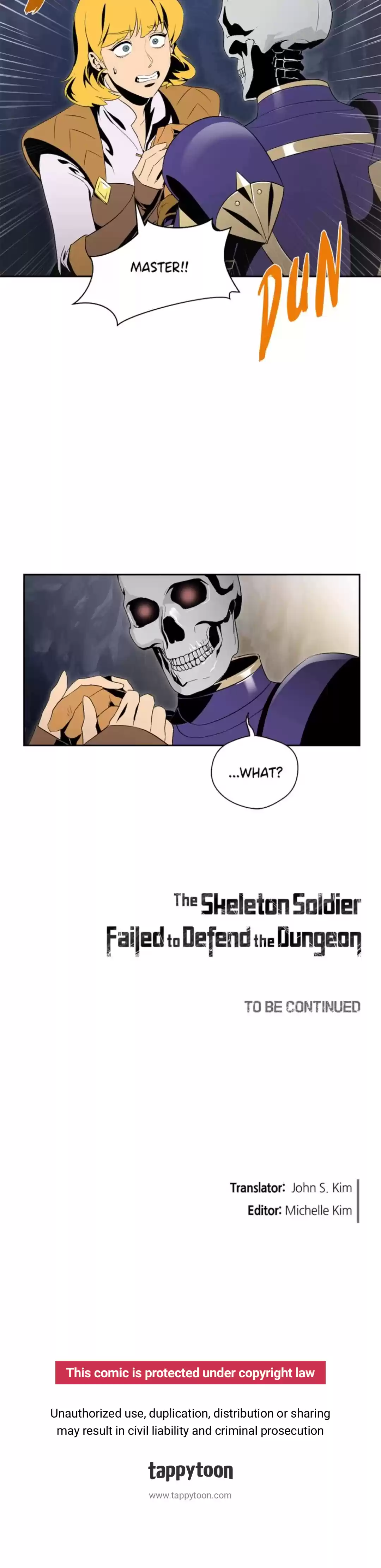 The Skeleton Soldier Failed To Defend The Dungeon Chapter 66