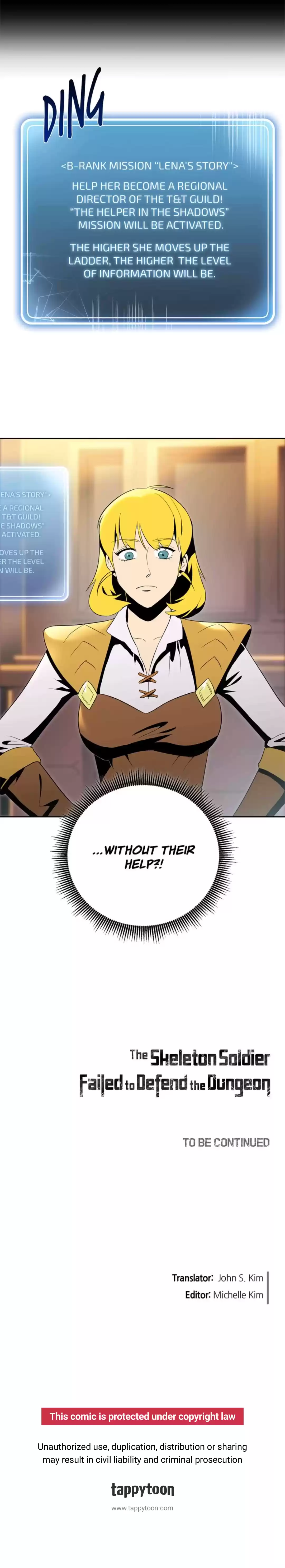 The Skeleton Soldier Failed To Defend The Dungeon Chapter 70