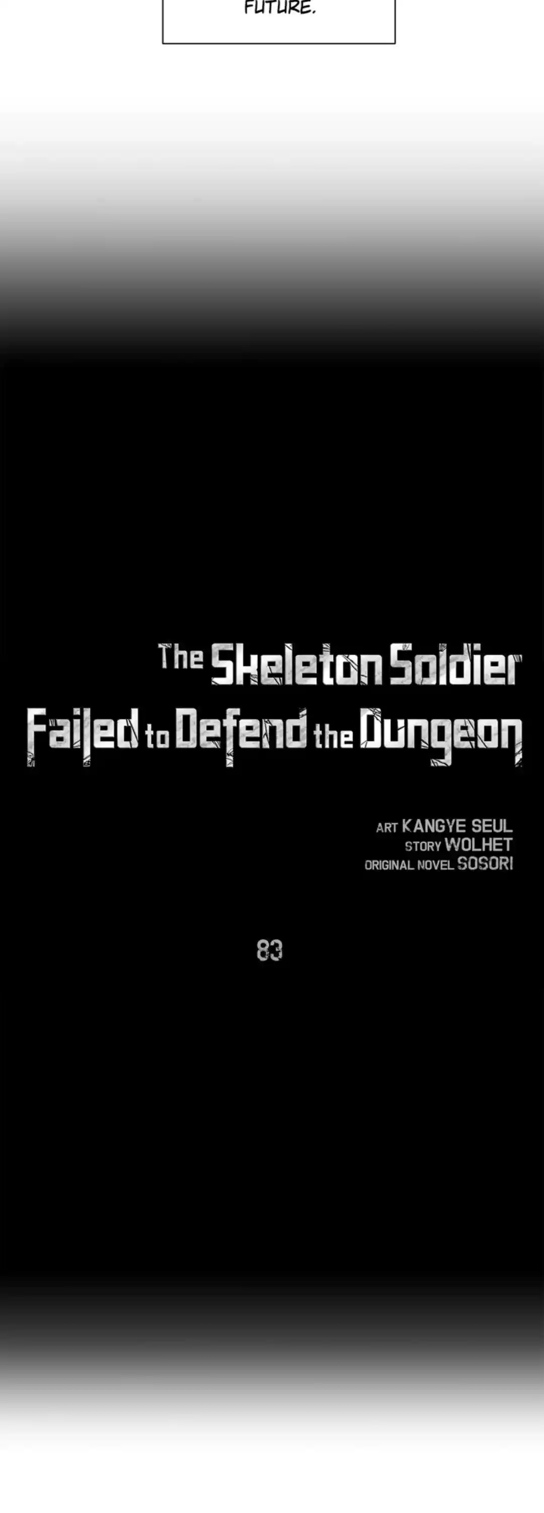 The Skeleton Soldier Failed To Defend The Dungeon Chapter 83