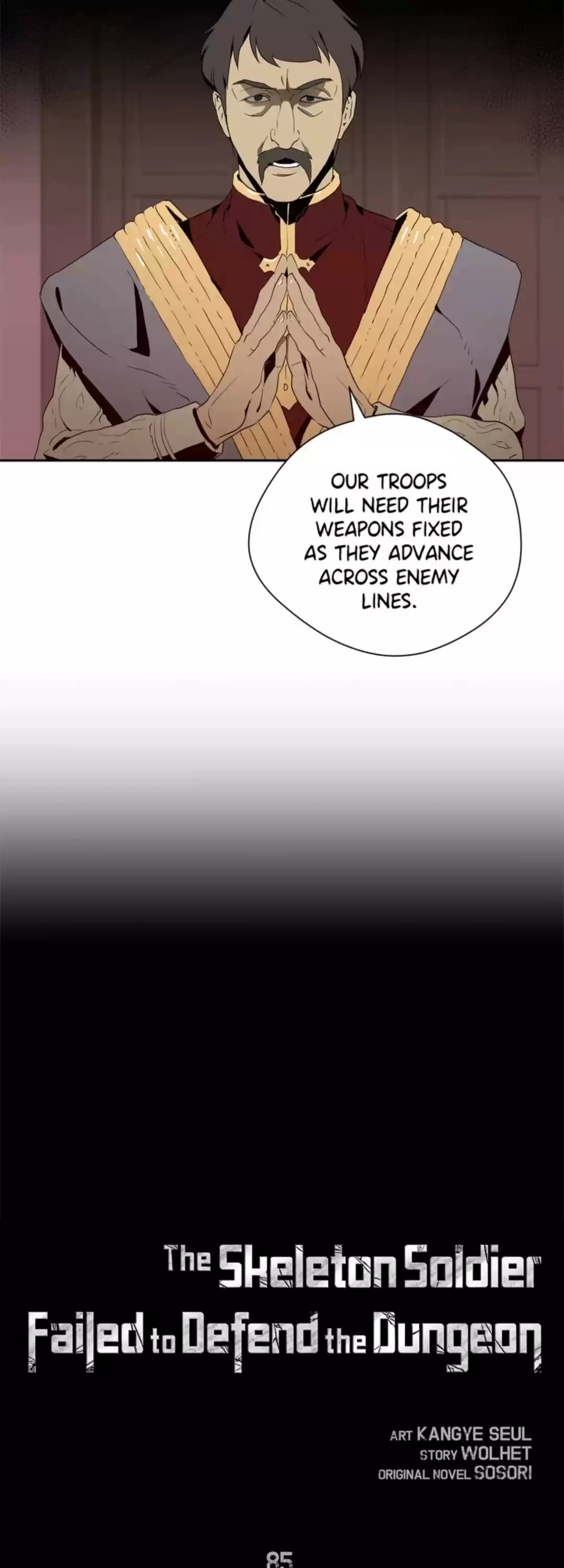 The Skeleton Soldier Failed To Defend The Dungeon Chapter 85