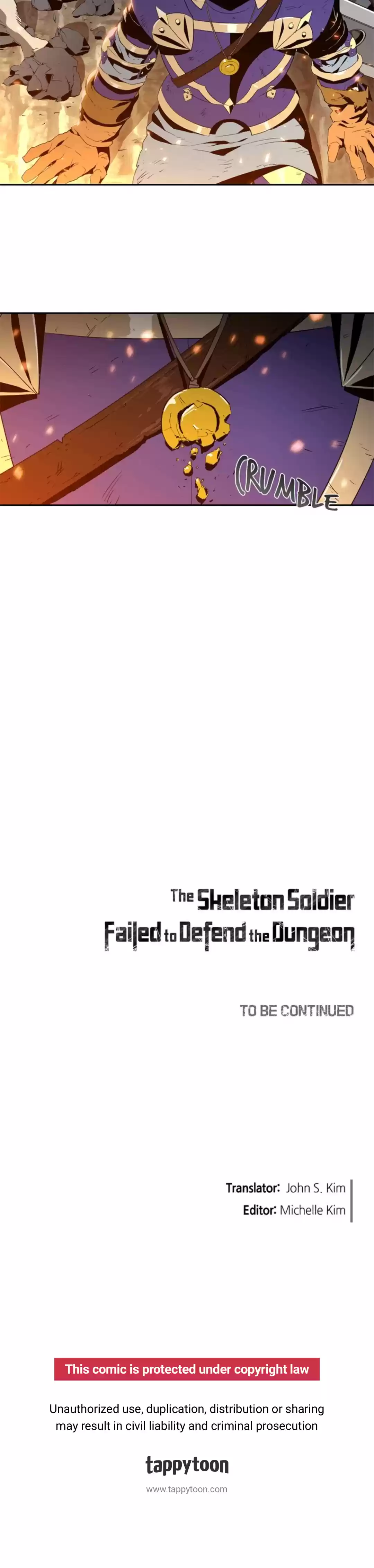 The Skeleton Soldier Failed To Defend The Dungeon Chapter 86