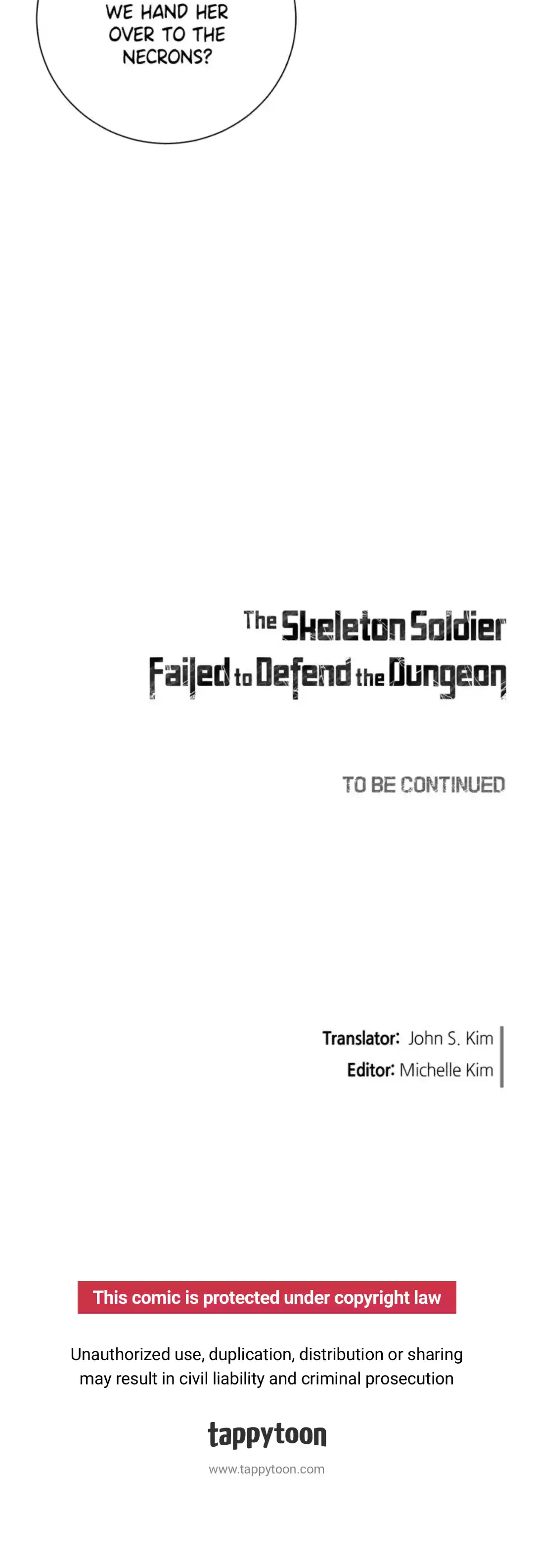 The Skeleton Soldier Failed To Defend The Dungeon Chapter 92