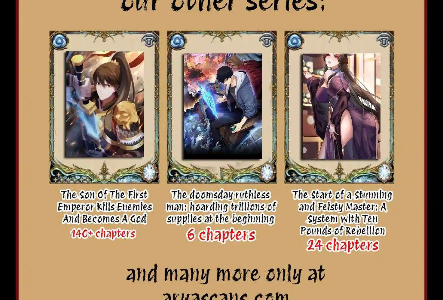 The Son Of The First Emperor Kills Enemies And Becomes A God Chapter 142