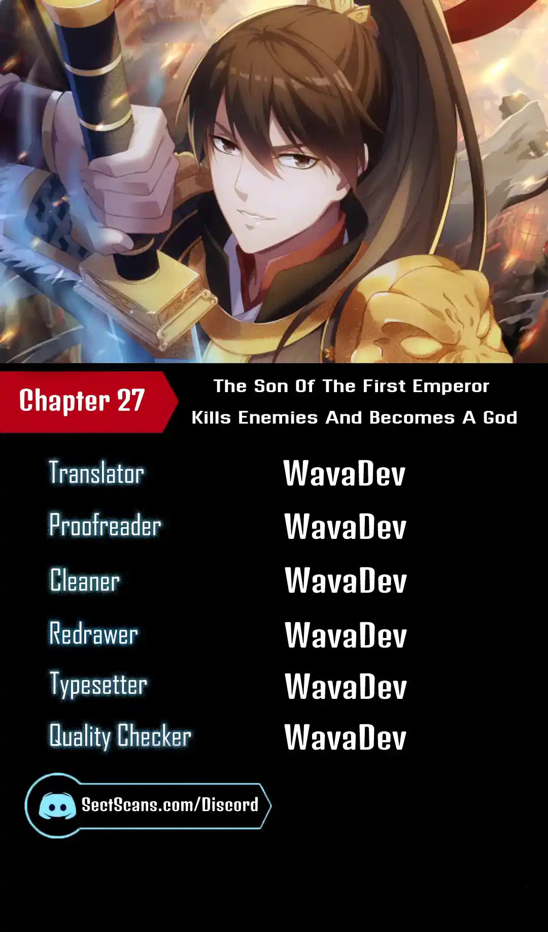 The Son Of The First Emperor Kills Enemies And Becomes A God Chapter 27